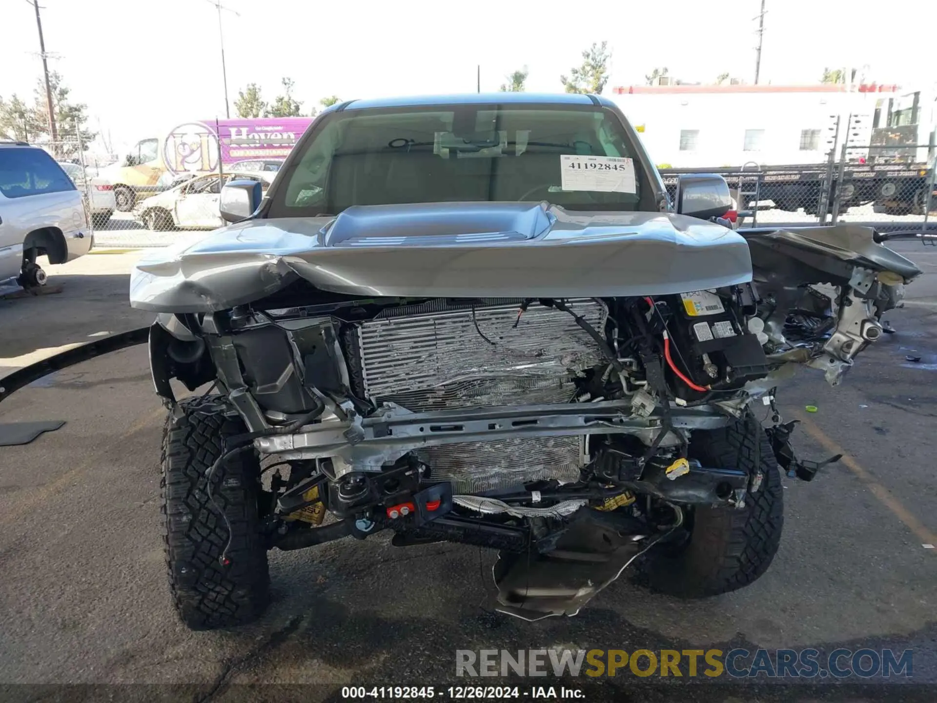 13 fotografías del automóvil dañado 1GCRTEE14M1210503 CHEVROLET COLORADO 2021