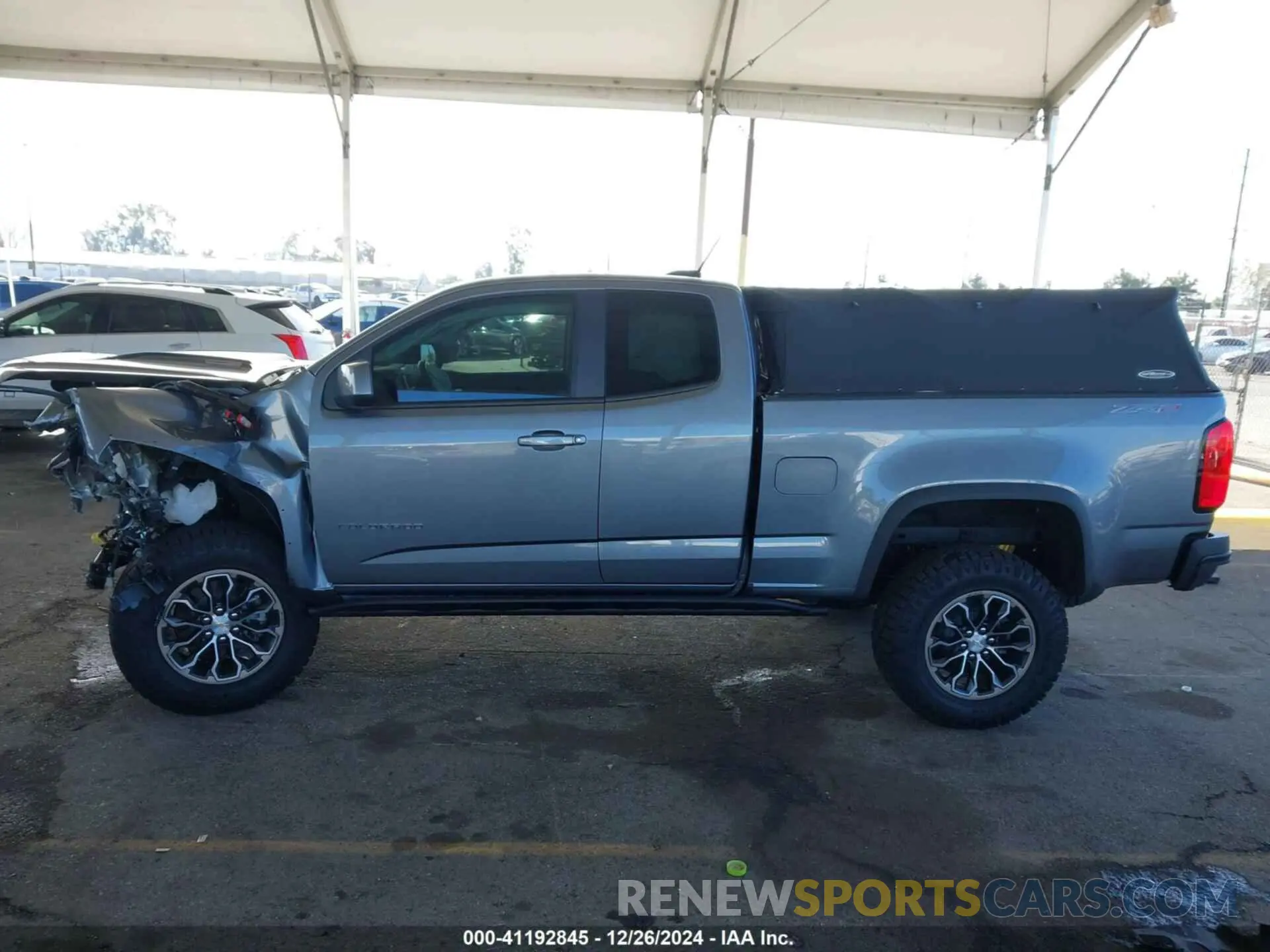 15 fotografías del automóvil dañado 1GCRTEE14M1210503 CHEVROLET COLORADO 2021