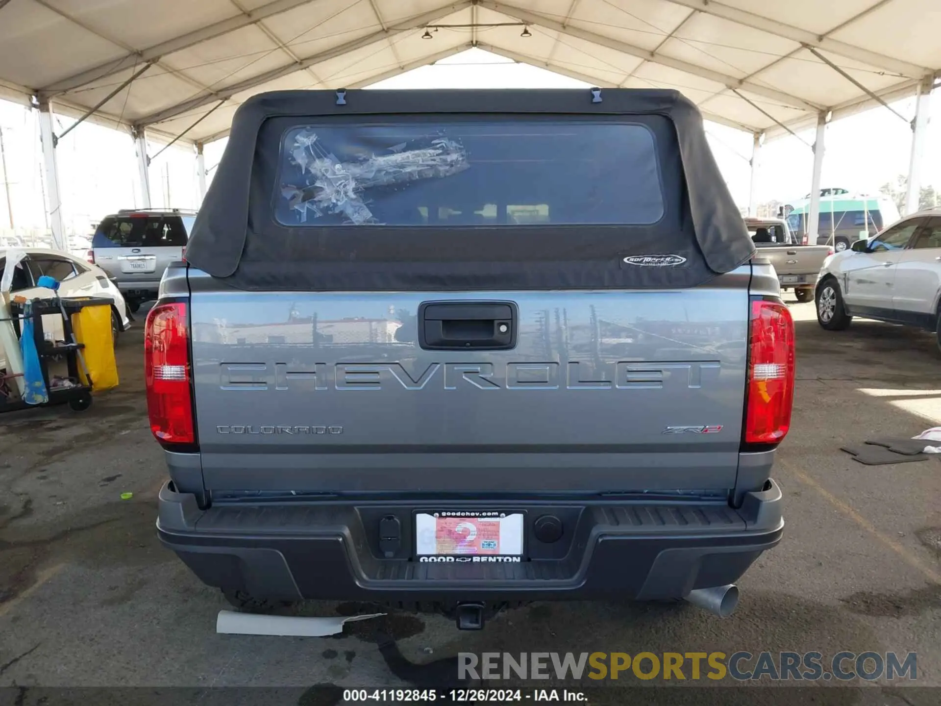 17 fotografías del automóvil dañado 1GCRTEE14M1210503 CHEVROLET COLORADO 2021