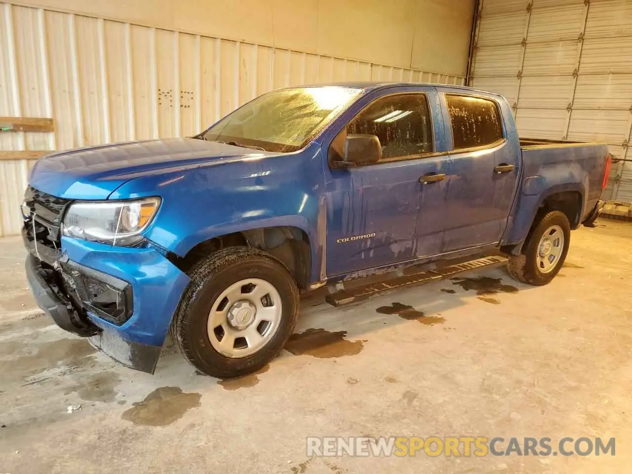1 fotografías del automóvil dañado 1GCGSBEA0N1320488 CHEVROLET COLORADO 2022