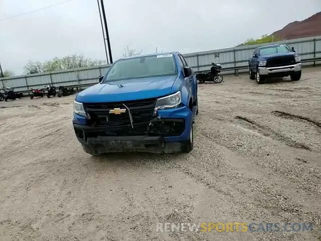 10 fotografías del automóvil dañado 1GCGSBEA0N1320488 CHEVROLET COLORADO 2022