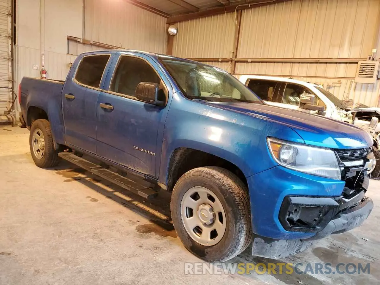 4 fotografías del automóvil dañado 1GCGSBEA0N1320488 CHEVROLET COLORADO 2022