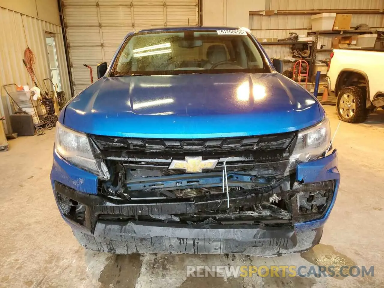 5 fotografías del automóvil dañado 1GCGSBEA0N1320488 CHEVROLET COLORADO 2022