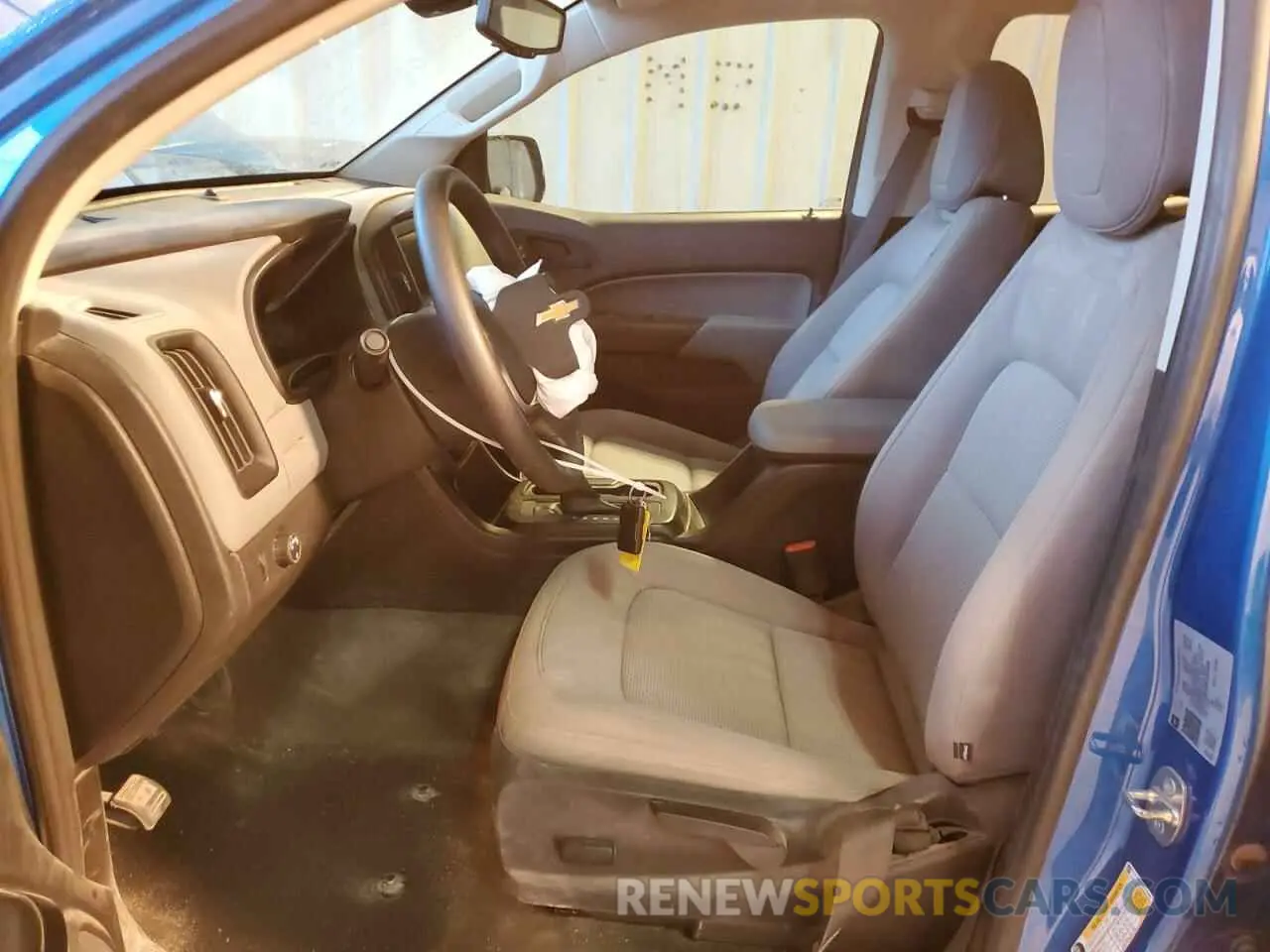 7 fotografías del automóvil dañado 1GCGSBEA0N1320488 CHEVROLET COLORADO 2022