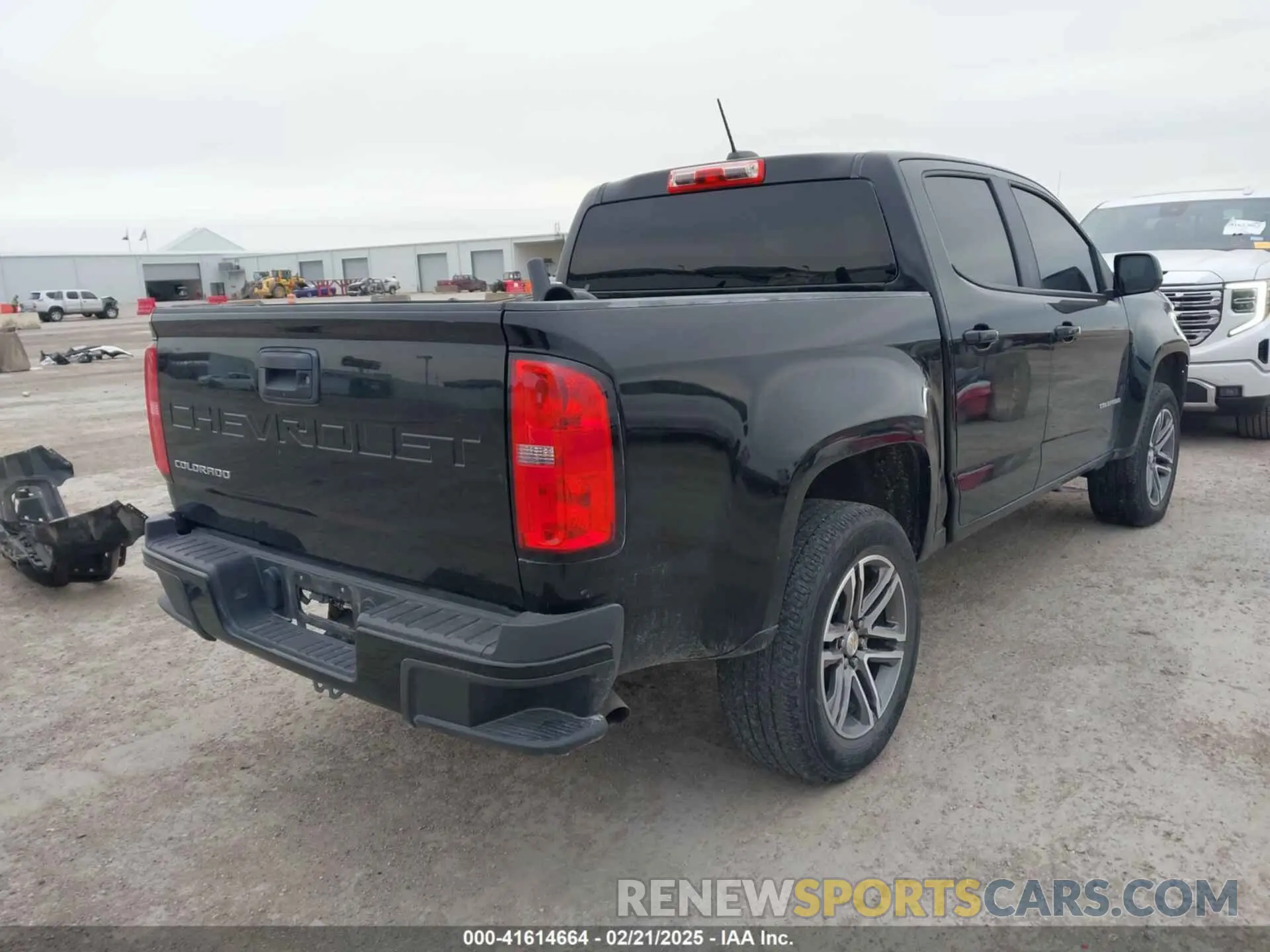 4 fotografías del automóvil dañado 1GCGSBEA3N1284912 CHEVROLET COLORADO 2022