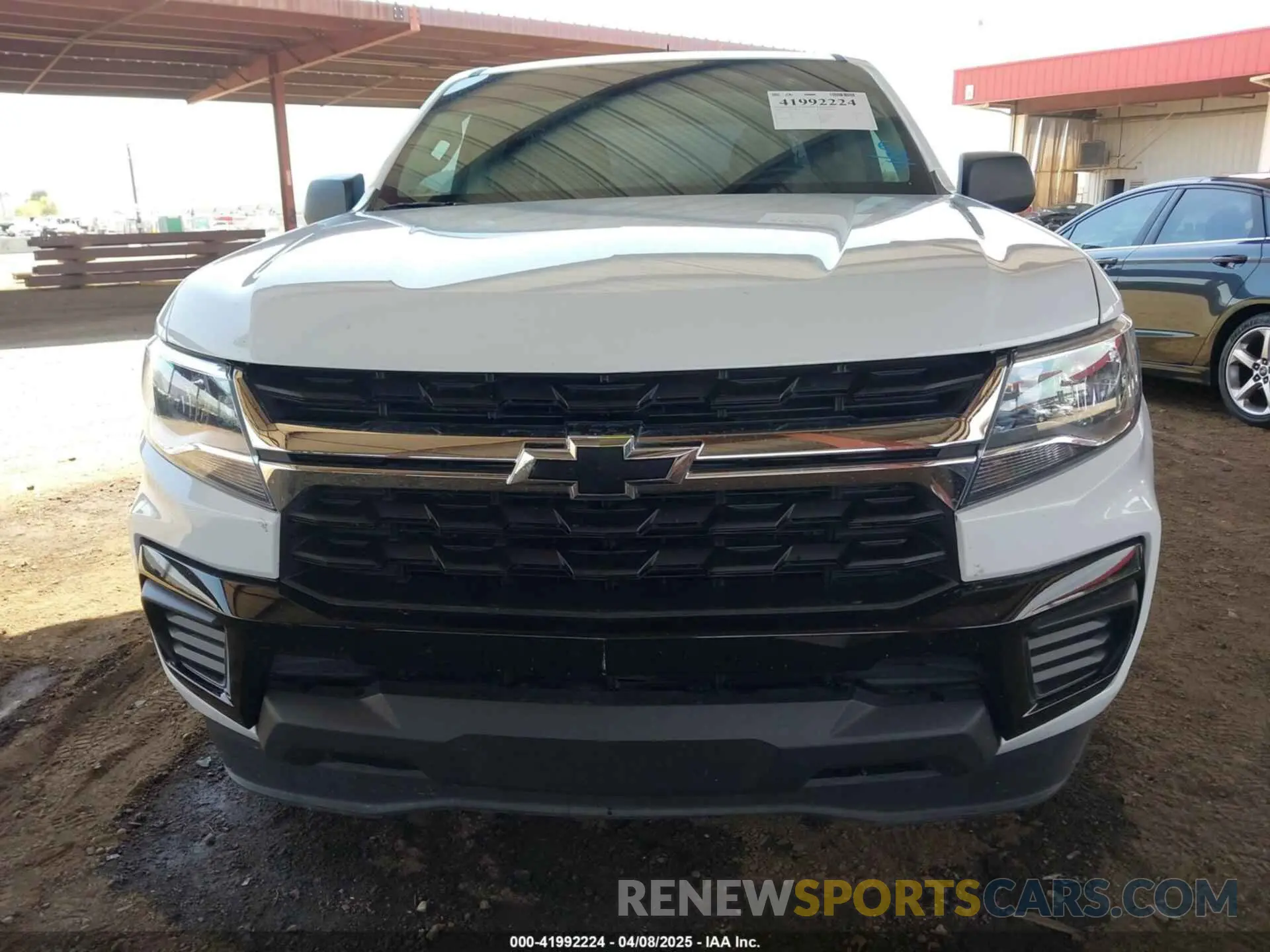 12 fotografías del automóvil dañado 1GCGSBEA5N1278576 CHEVROLET COLORADO 2022