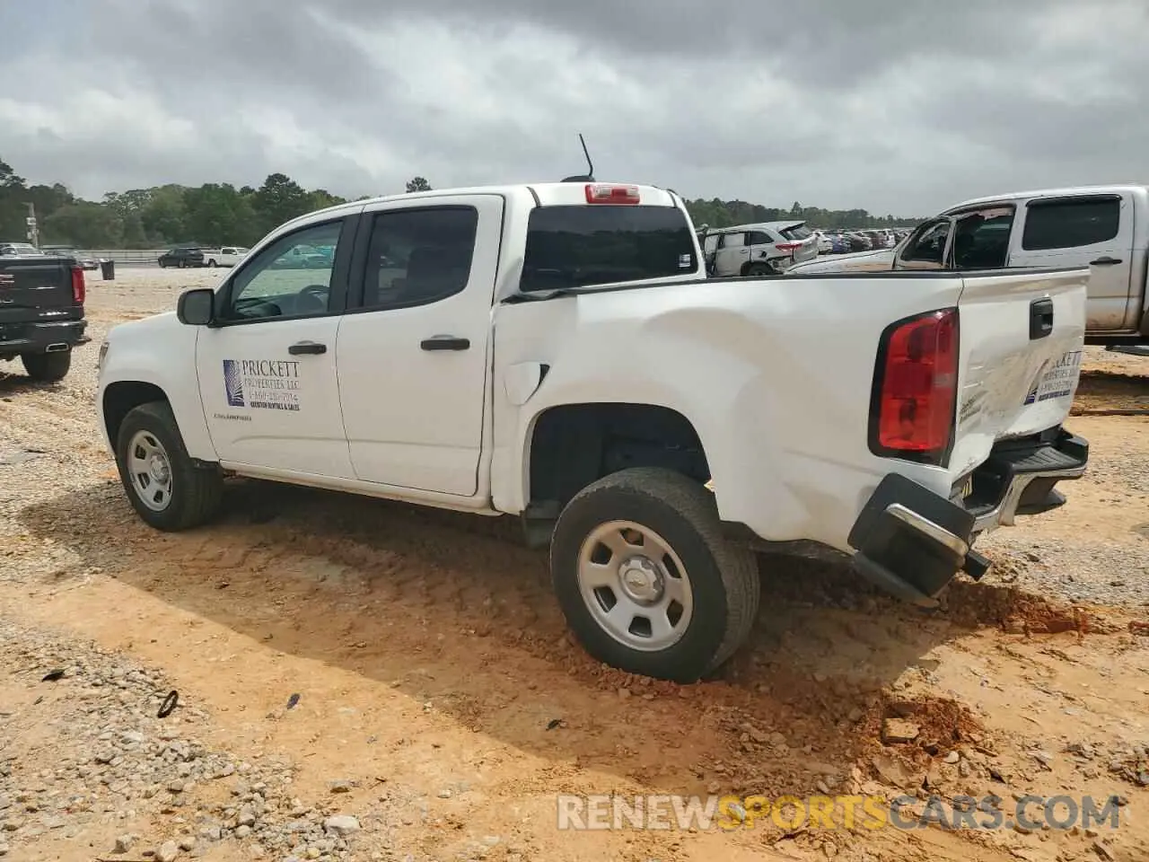 2 fotografías del automóvil dañado 1GCGSBEA6N1277842 CHEVROLET COLORADO 2022