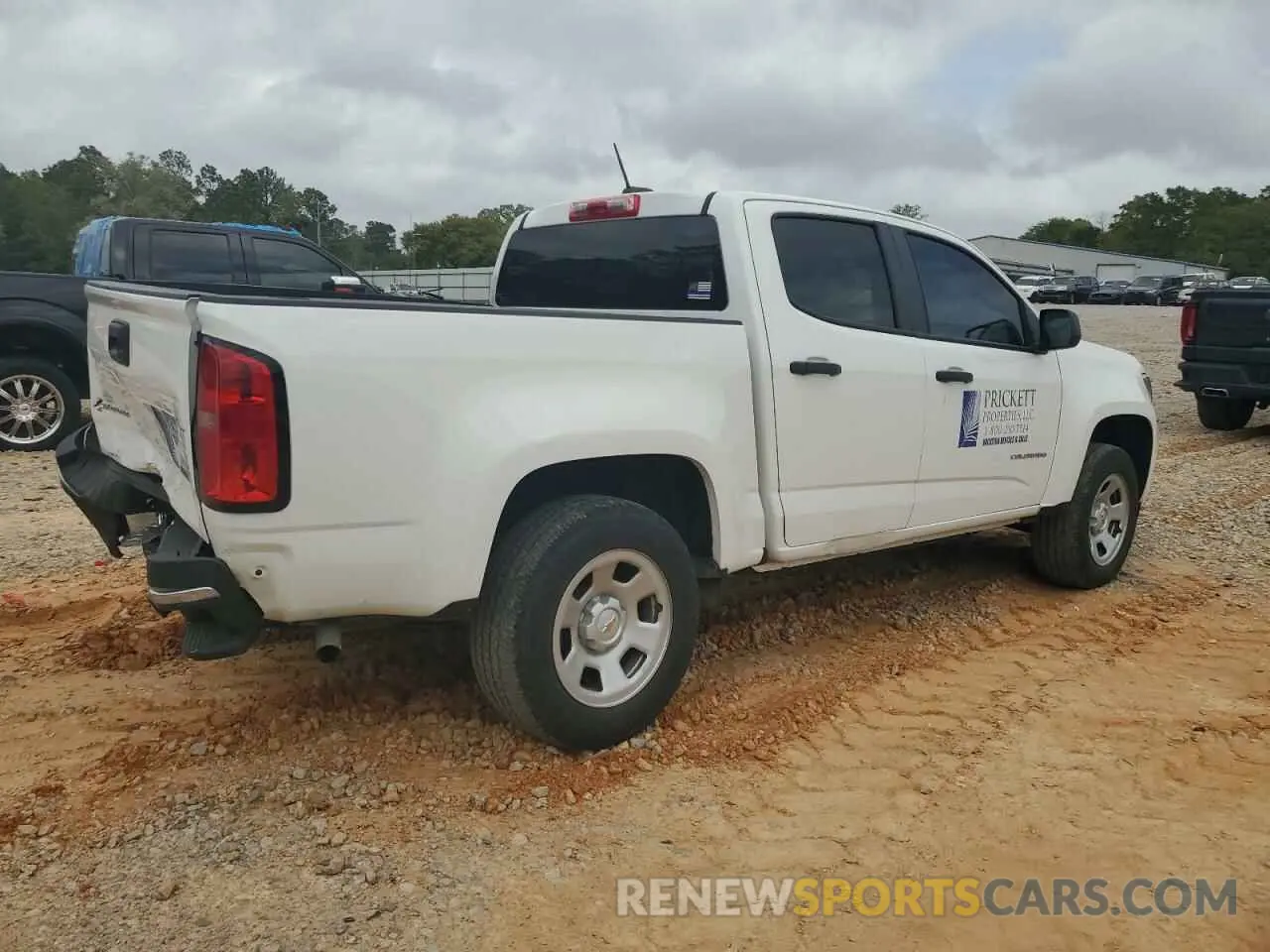 3 fotografías del automóvil dañado 1GCGSBEA6N1277842 CHEVROLET COLORADO 2022