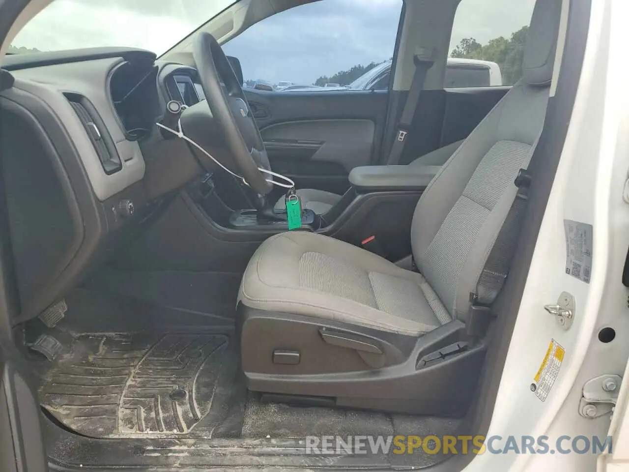 7 fotografías del automóvil dañado 1GCGSBEA6N1277842 CHEVROLET COLORADO 2022