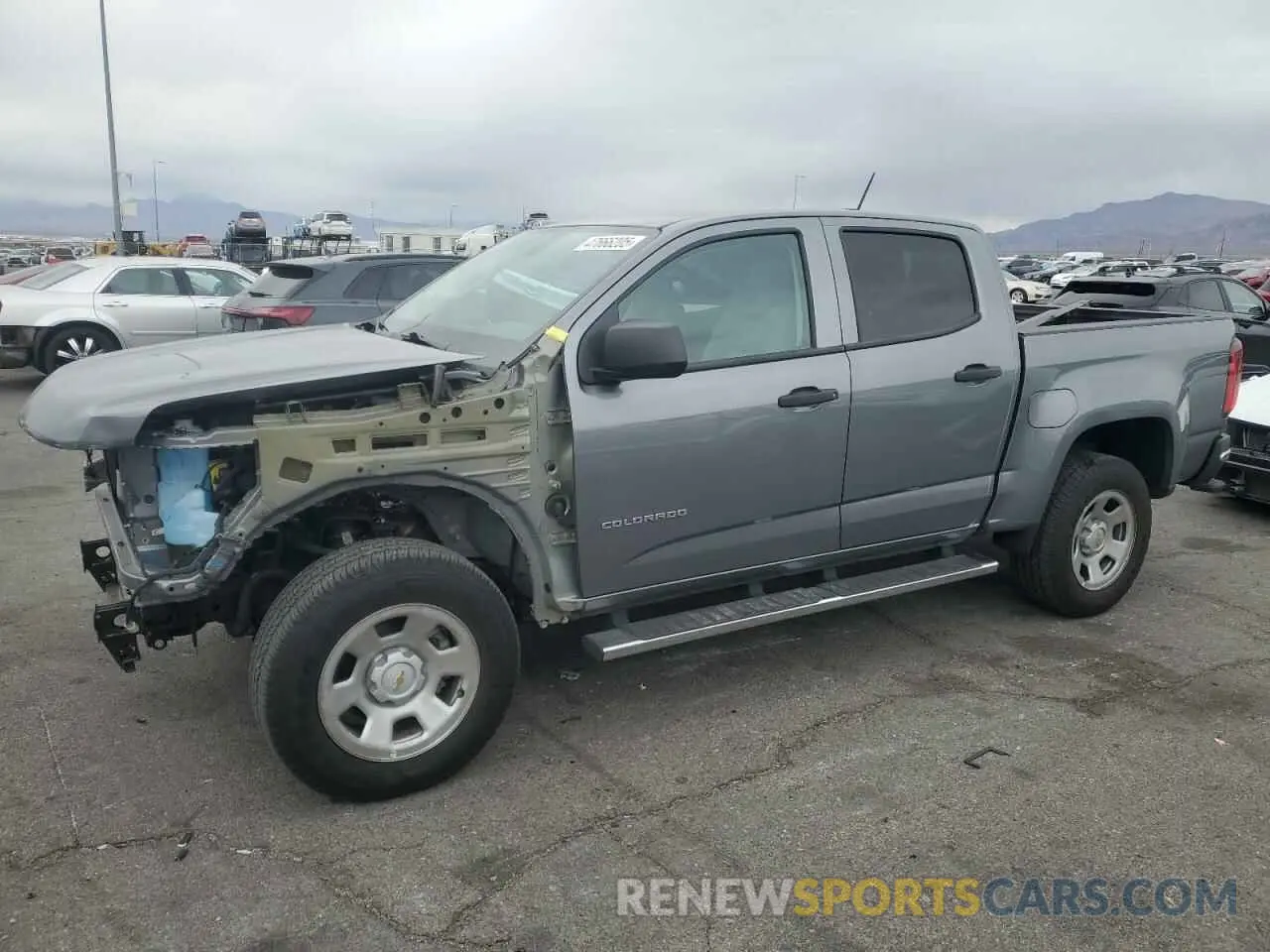 1 fotografías del automóvil dañado 1GCGSBEN3N1309827 CHEVROLET COLORADO 2022