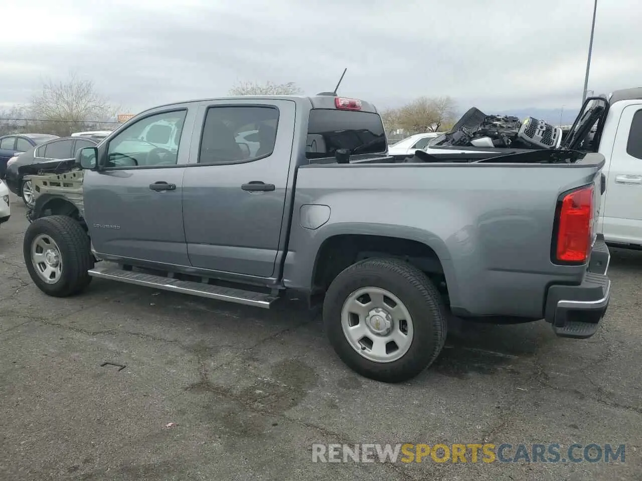 2 fotografías del automóvil dañado 1GCGSBEN3N1309827 CHEVROLET COLORADO 2022
