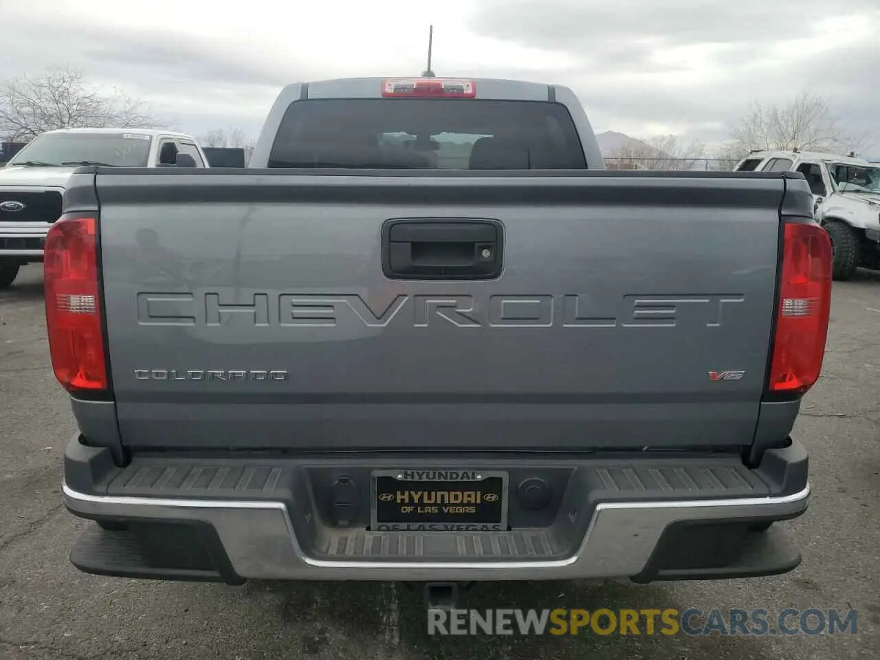 6 fotografías del automóvil dañado 1GCGSBEN3N1309827 CHEVROLET COLORADO 2022
