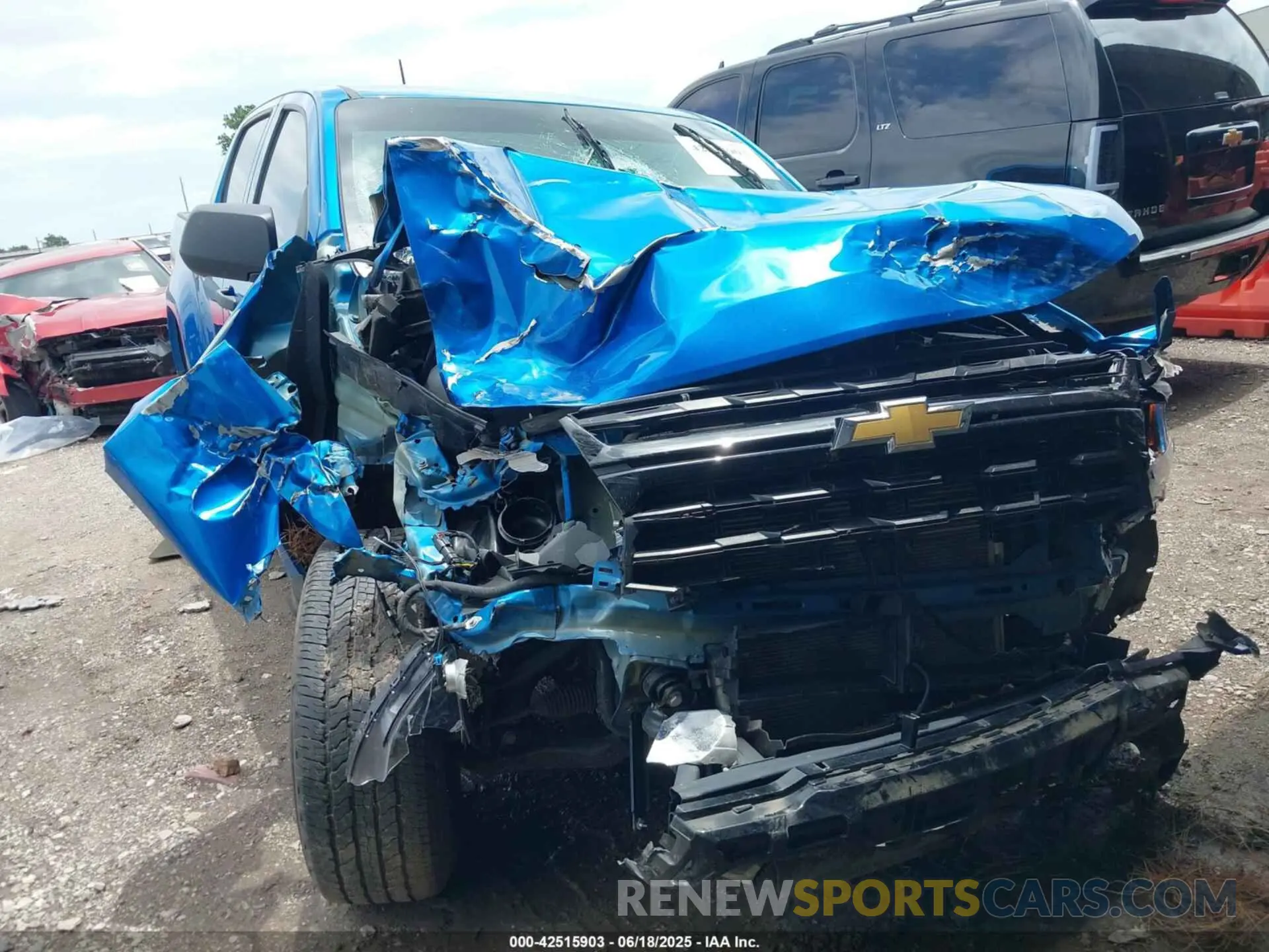 1 fotografías del automóvil dañado 1GCGSBEN3N1326191 CHEVROLET COLORADO 2022
