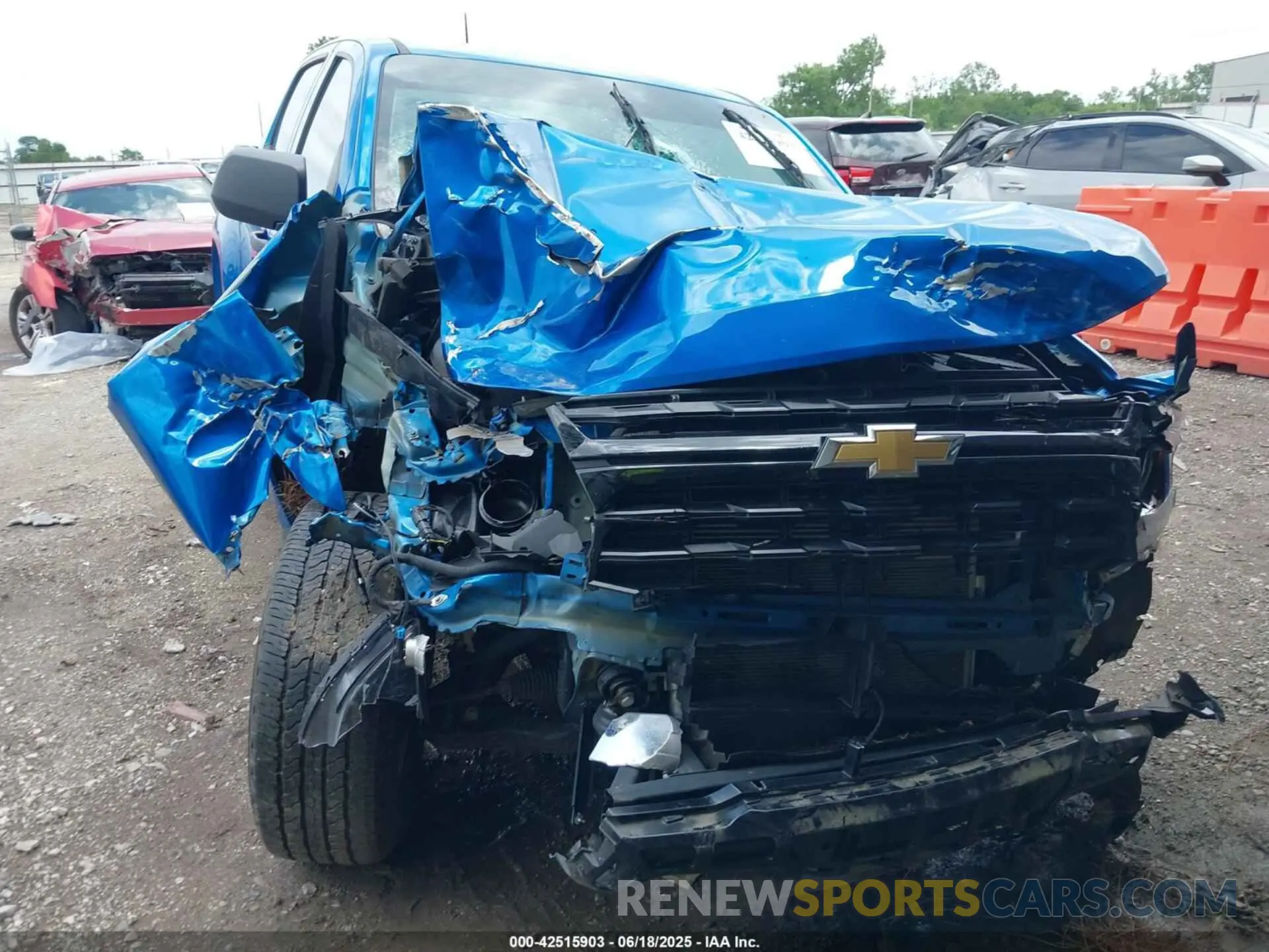 6 fotografías del automóvil dañado 1GCGSBEN3N1326191 CHEVROLET COLORADO 2022