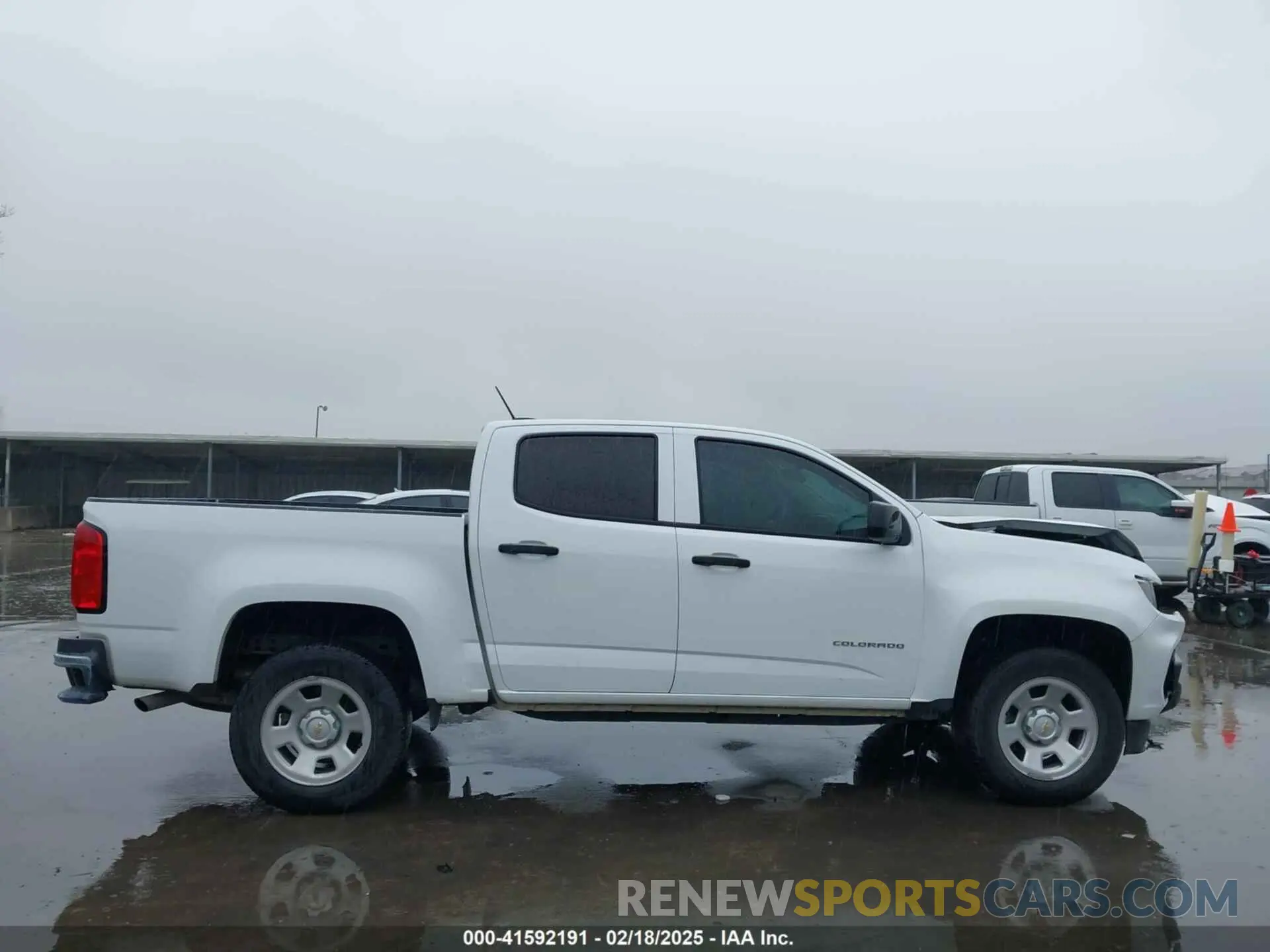 14 fotografías del automóvil dañado 1GCGSBEN7N1330924 CHEVROLET COLORADO 2022