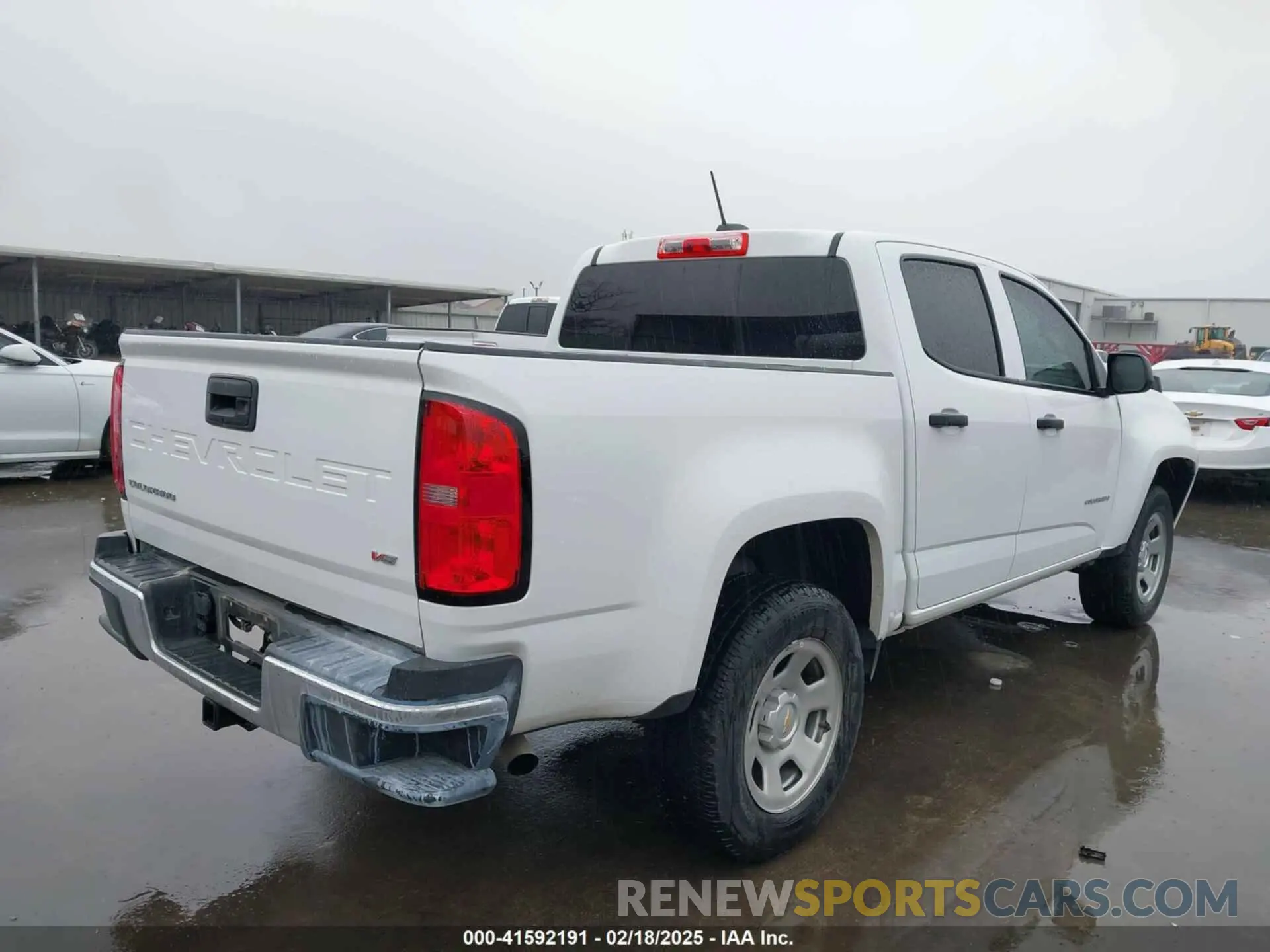 4 fotografías del automóvil dañado 1GCGSBEN7N1330924 CHEVROLET COLORADO 2022