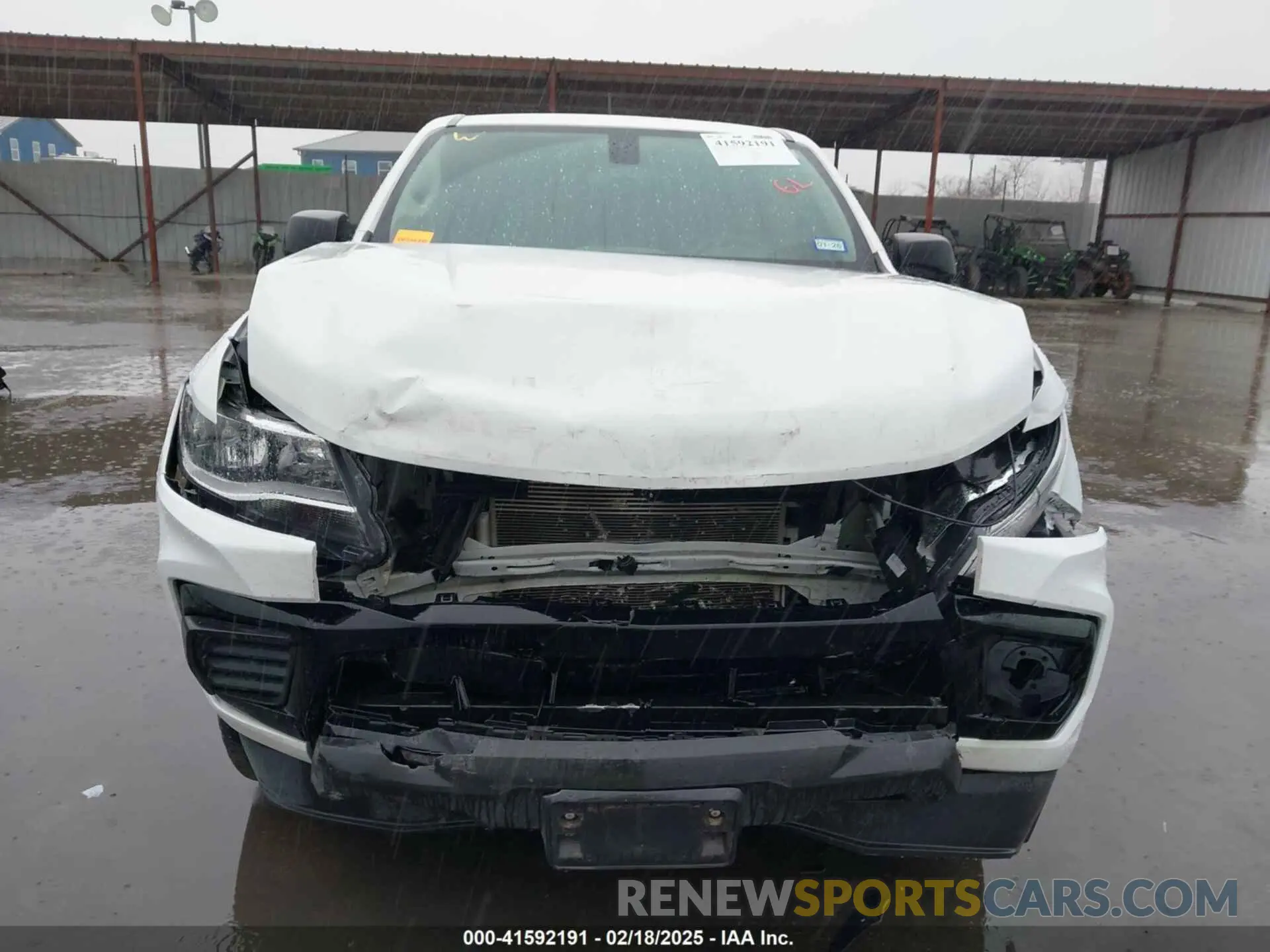 6 fotografías del automóvil dañado 1GCGSBEN7N1330924 CHEVROLET COLORADO 2022