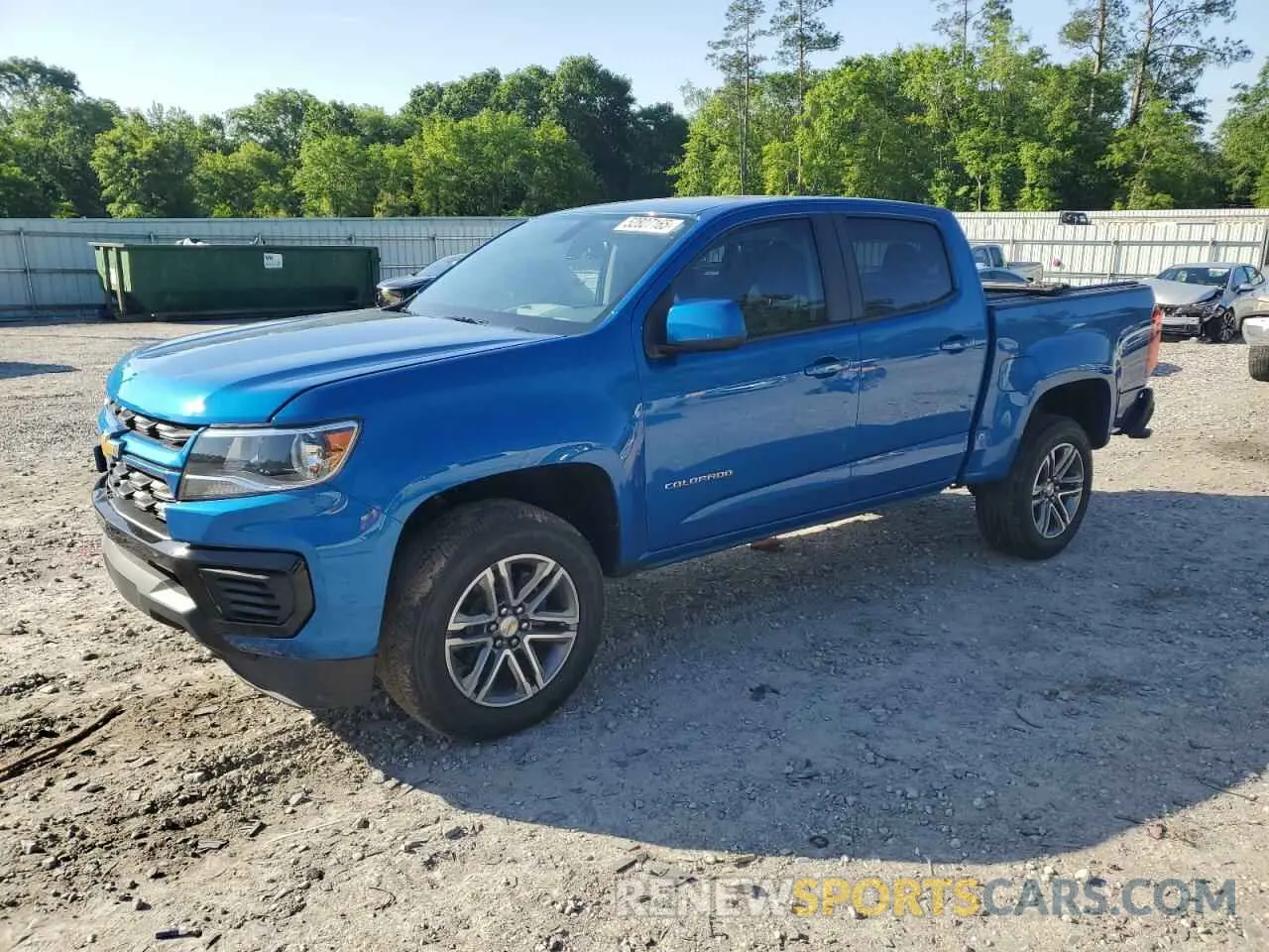 1 fotografías del automóvil dañado 1GCGSBEN9N1108434 CHEVROLET COLORADO 2022