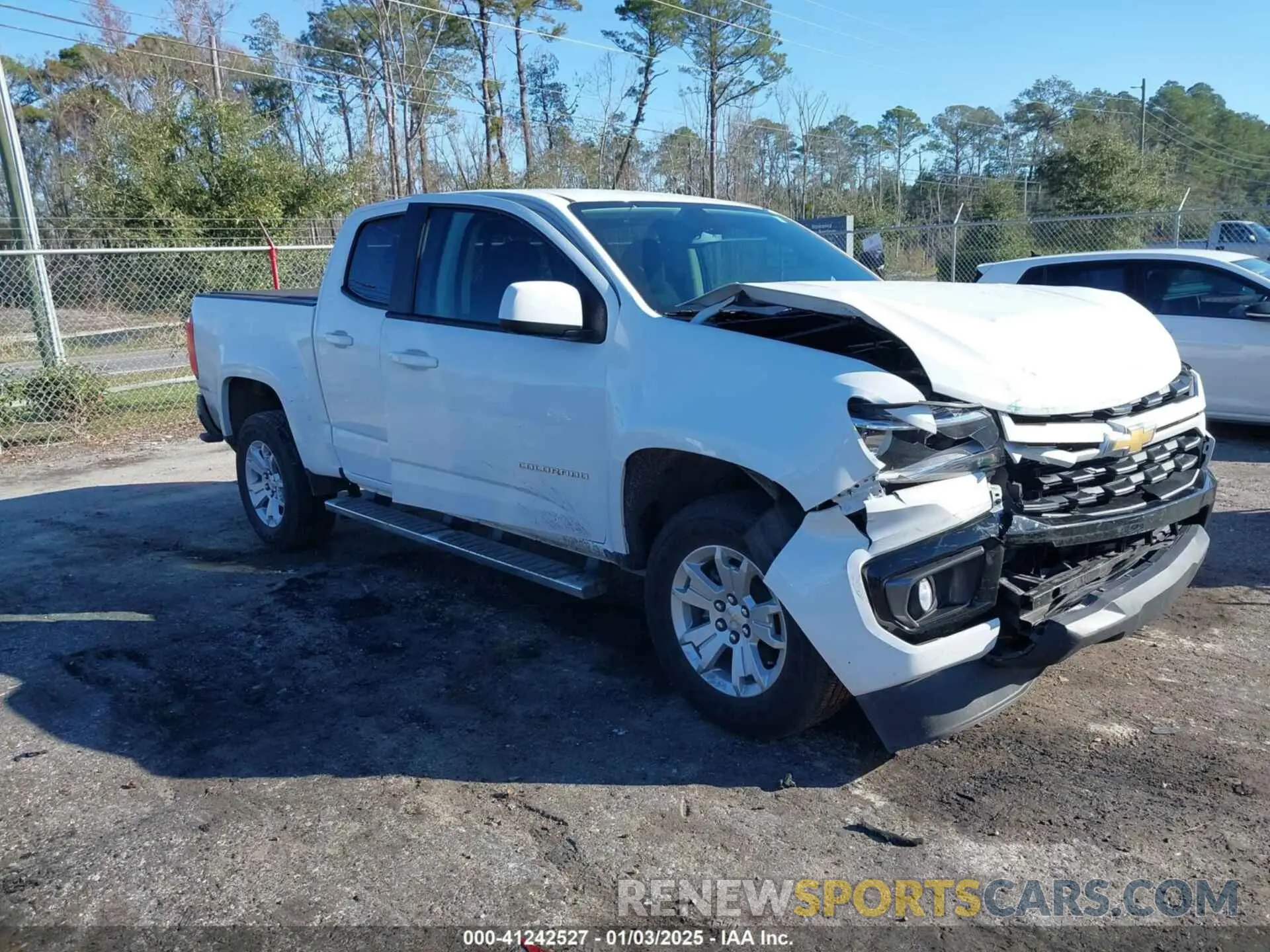 1 fotografías del automóvil dañado 1GCGSCEA2N1309286 CHEVROLET COLORADO 2022