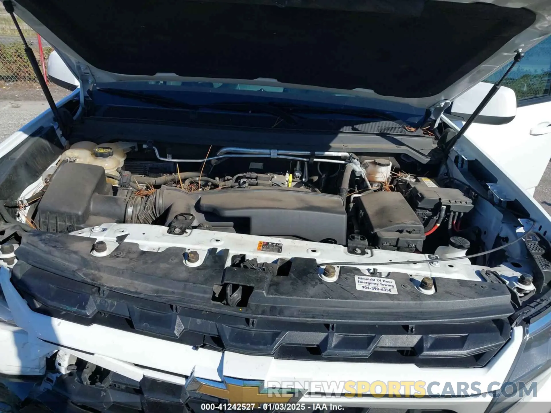 10 fotografías del automóvil dañado 1GCGSCEA2N1309286 CHEVROLET COLORADO 2022