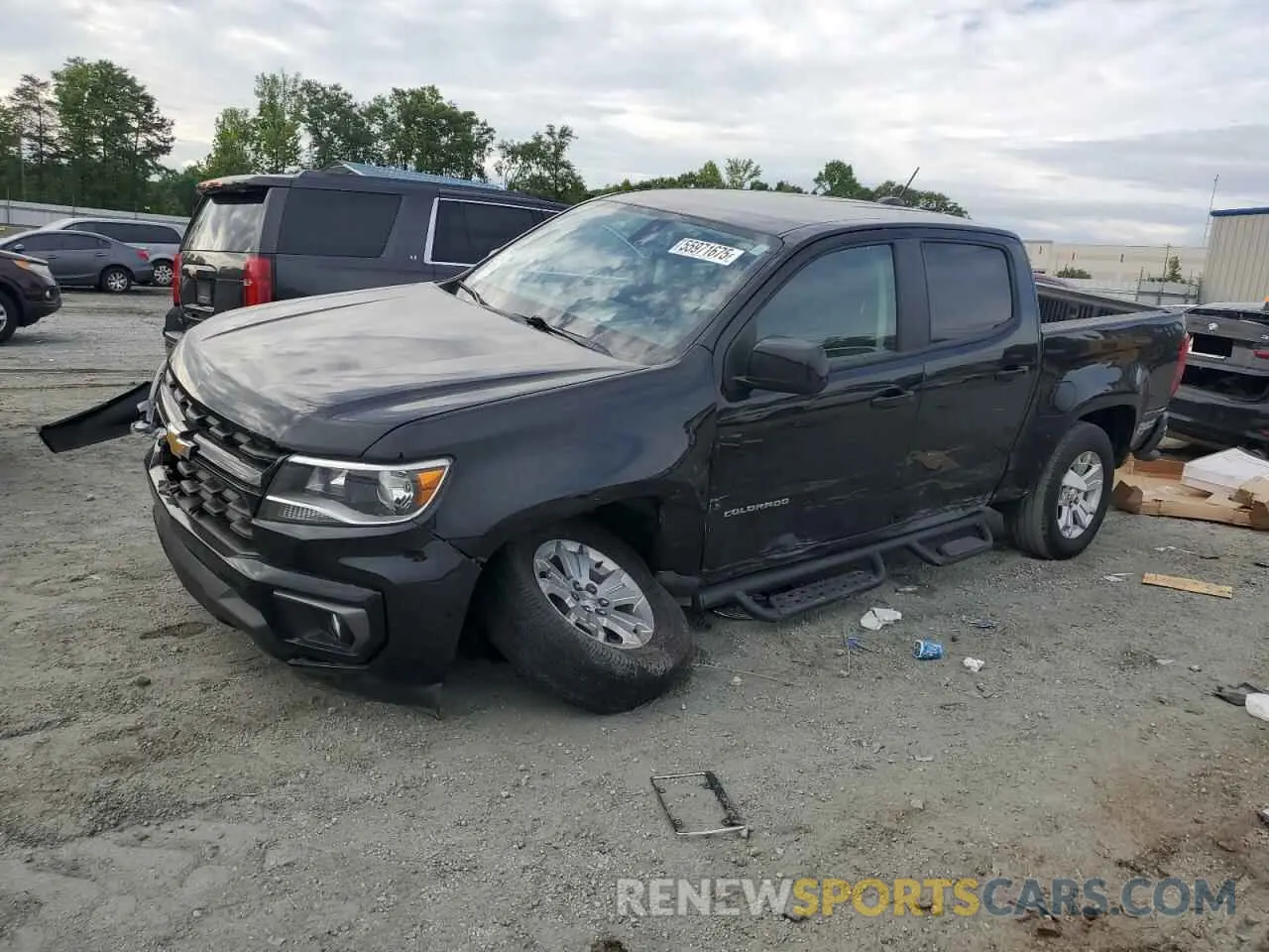 1 fotografías del automóvil dañado 1GCGSCEA3N1103068 CHEVROLET COLORADO 2022