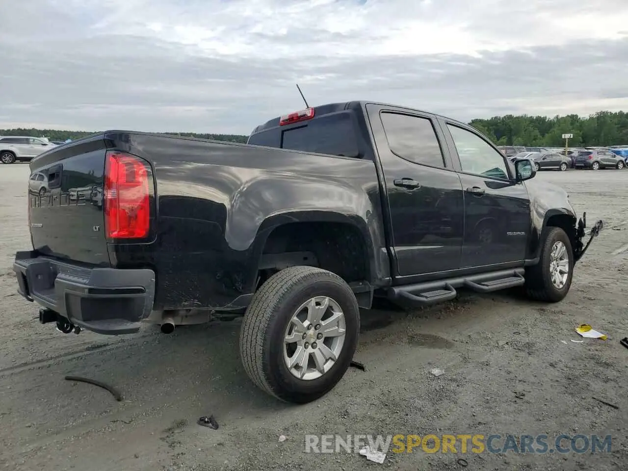 3 fotografías del automóvil dañado 1GCGSCEA3N1103068 CHEVROLET COLORADO 2022