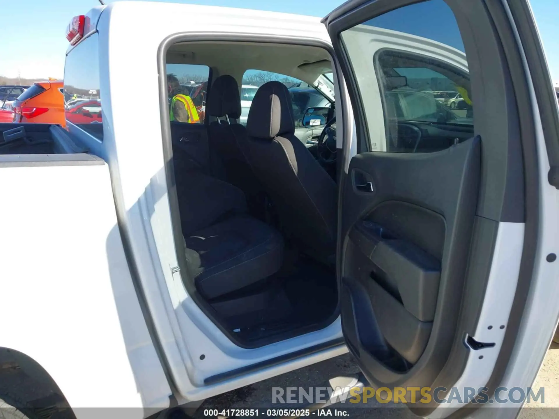 8 fotografías del automóvil dañado 1GCGSCEA3N1304212 CHEVROLET COLORADO 2022