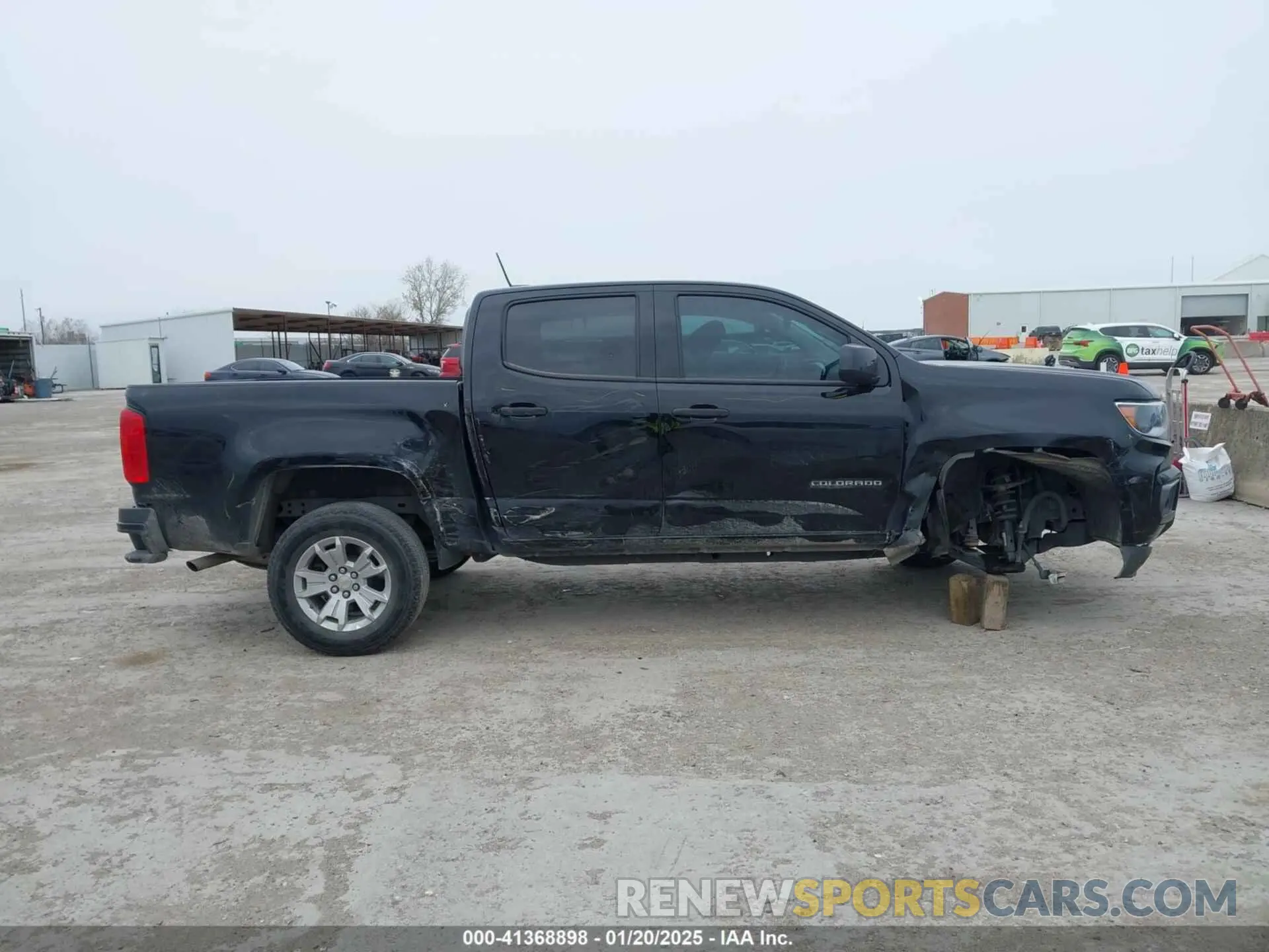 13 fotografías del automóvil dañado 1GCGSCEA5N1320105 CHEVROLET COLORADO 2022