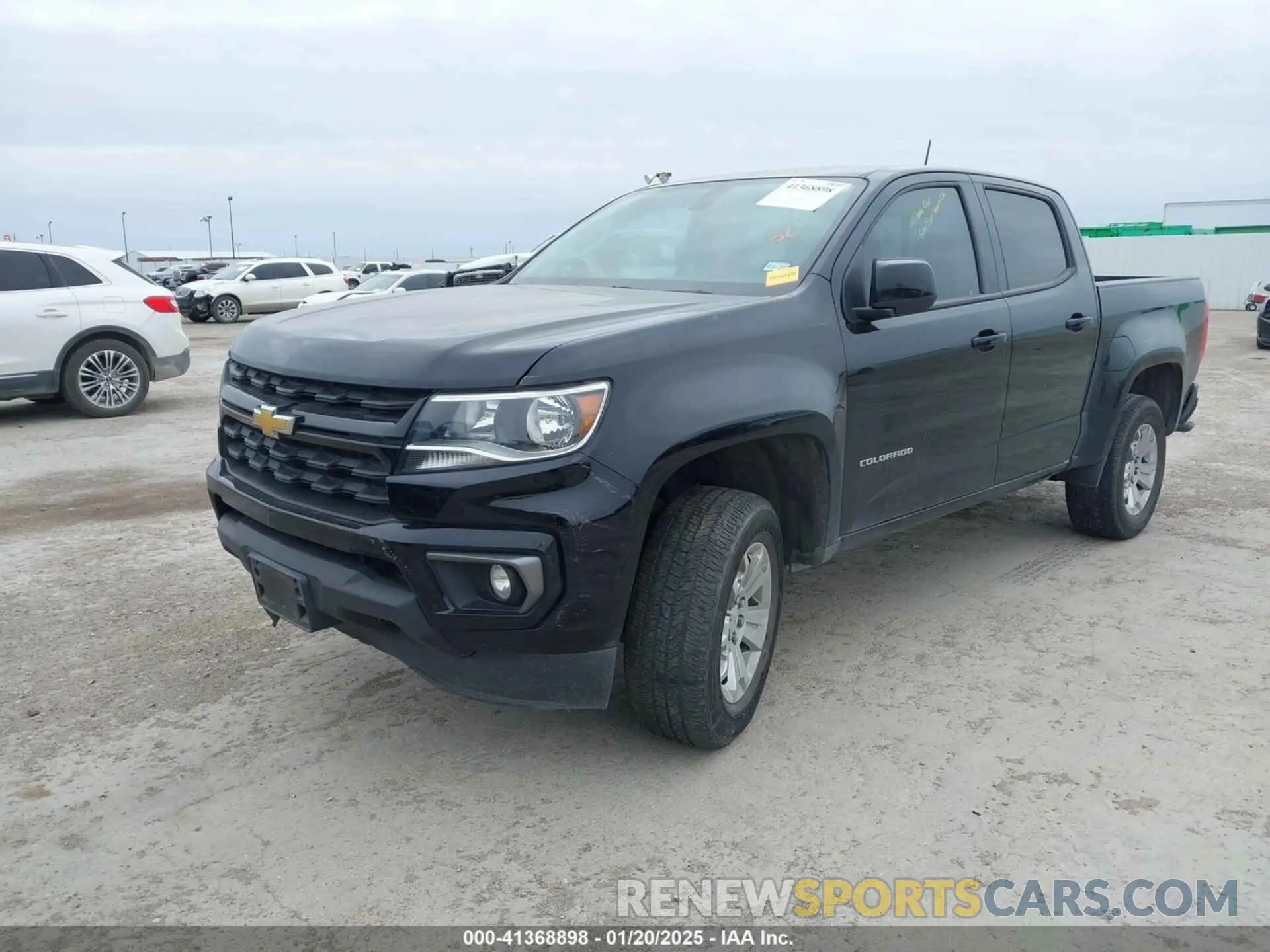 2 fotografías del automóvil dañado 1GCGSCEA5N1320105 CHEVROLET COLORADO 2022
