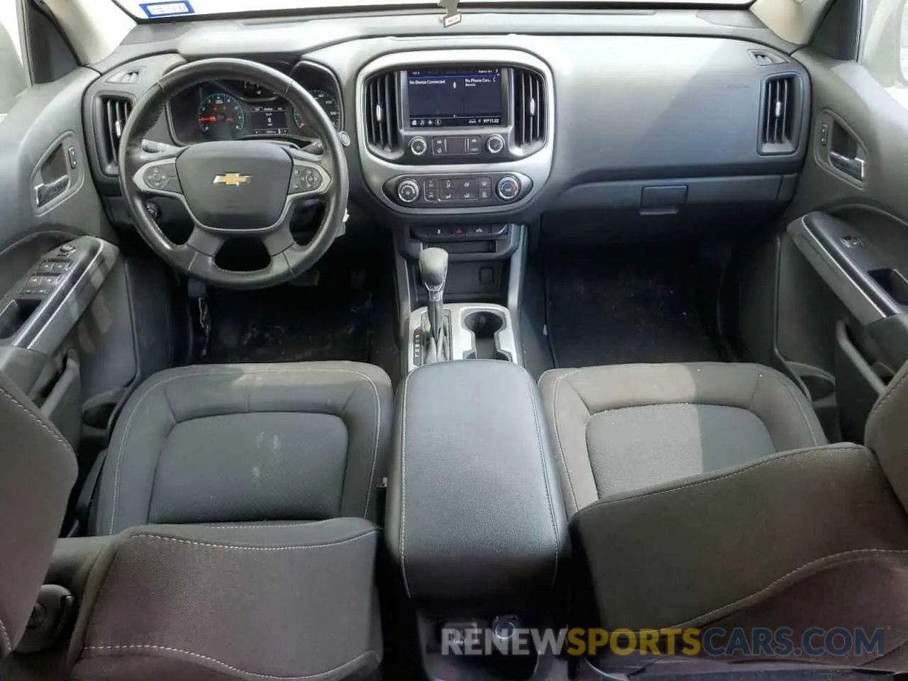 8 fotografías del automóvil dañado 1GCGSCEA6N1309971 CHEVROLET COLORADO 2022