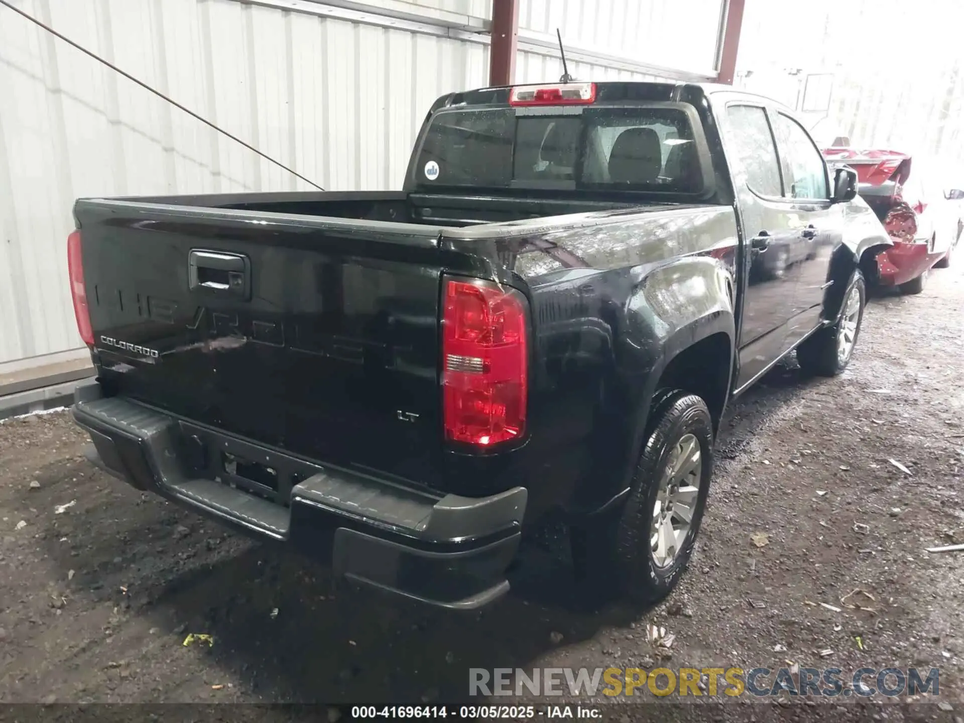 4 fotografías del automóvil dañado 1GCGSCEA6N1320159 CHEVROLET COLORADO 2022
