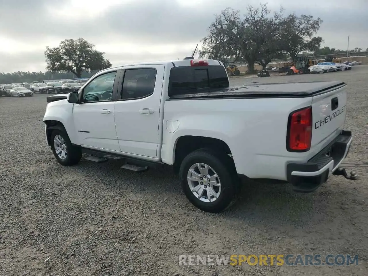 2 fotografías del automóvil dañado 1GCGSCEA7N1153522 CHEVROLET COLORADO 2022