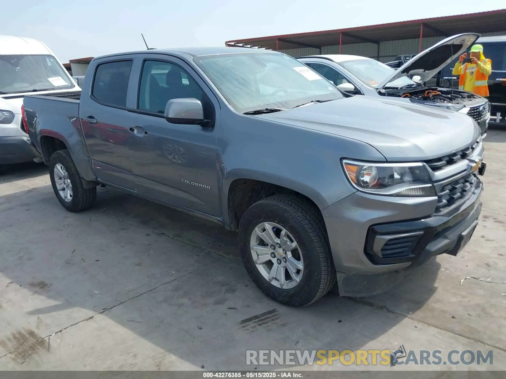 1 fotografías del automóvil dañado 1GCGSCEN3N1308067 CHEVROLET COLORADO 2022