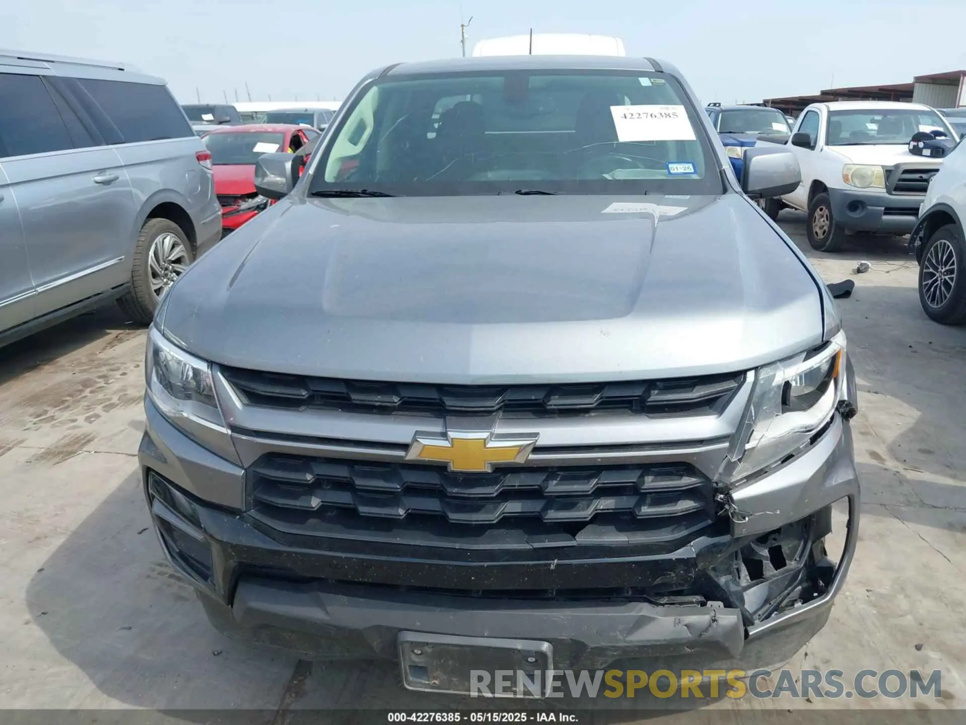 12 fotografías del automóvil dañado 1GCGSCEN3N1308067 CHEVROLET COLORADO 2022