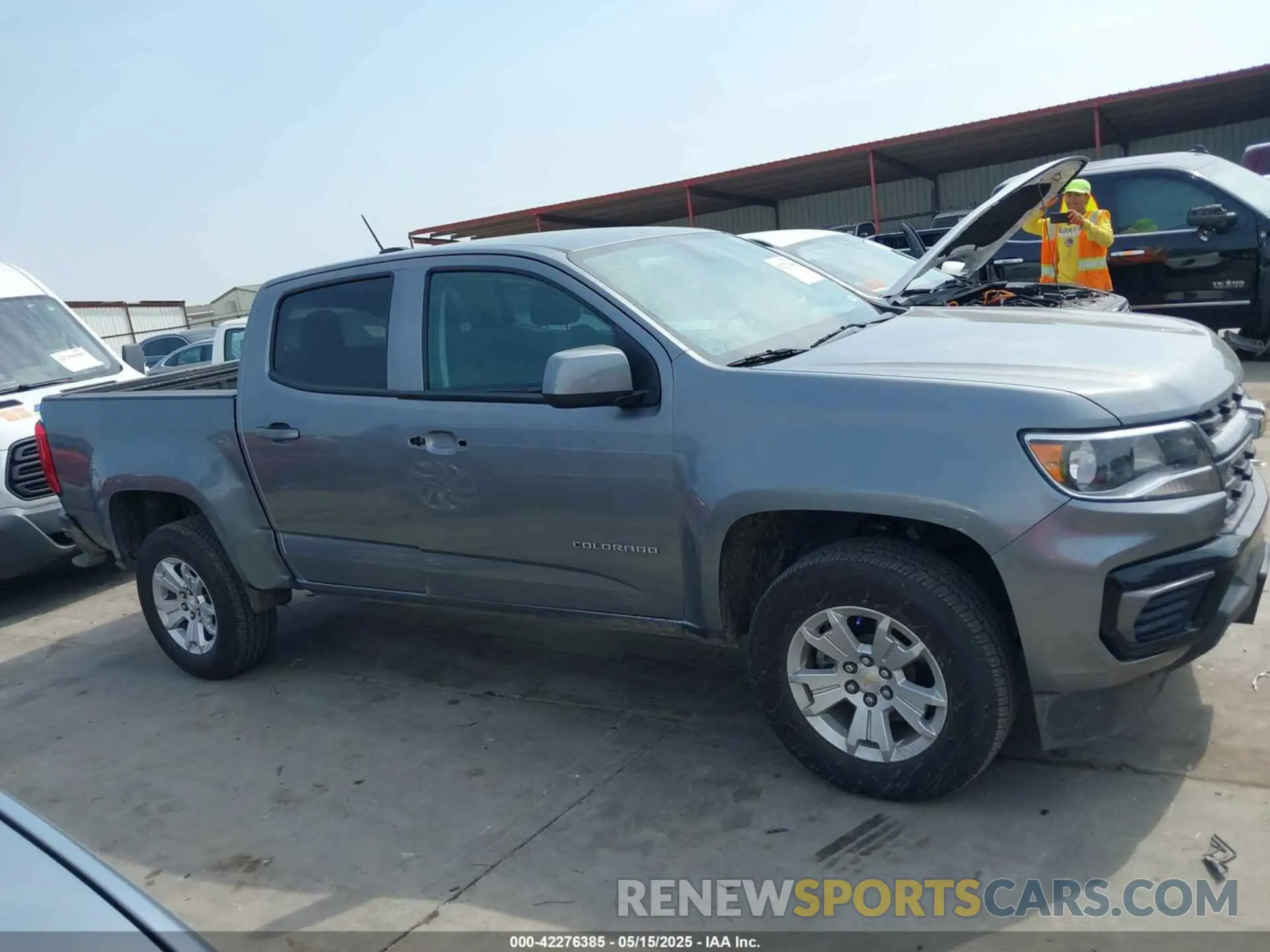 13 fotografías del automóvil dañado 1GCGSCEN3N1308067 CHEVROLET COLORADO 2022