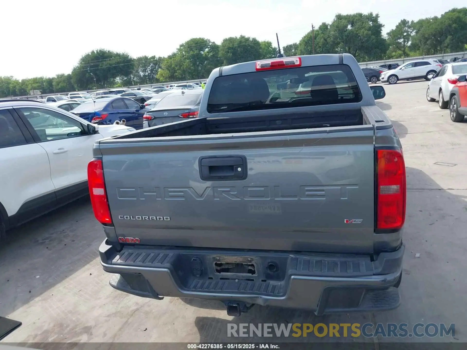 16 fotografías del automóvil dañado 1GCGSCEN3N1308067 CHEVROLET COLORADO 2022