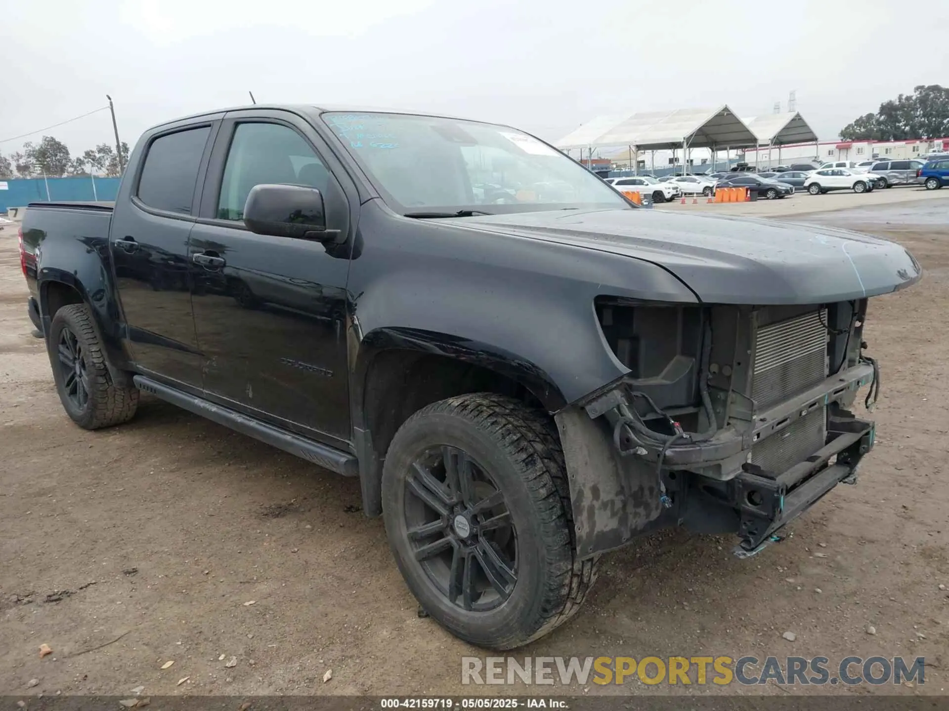 1 fotografías del automóvil dañado 1GCGSCEN7N1164846 CHEVROLET COLORADO 2022