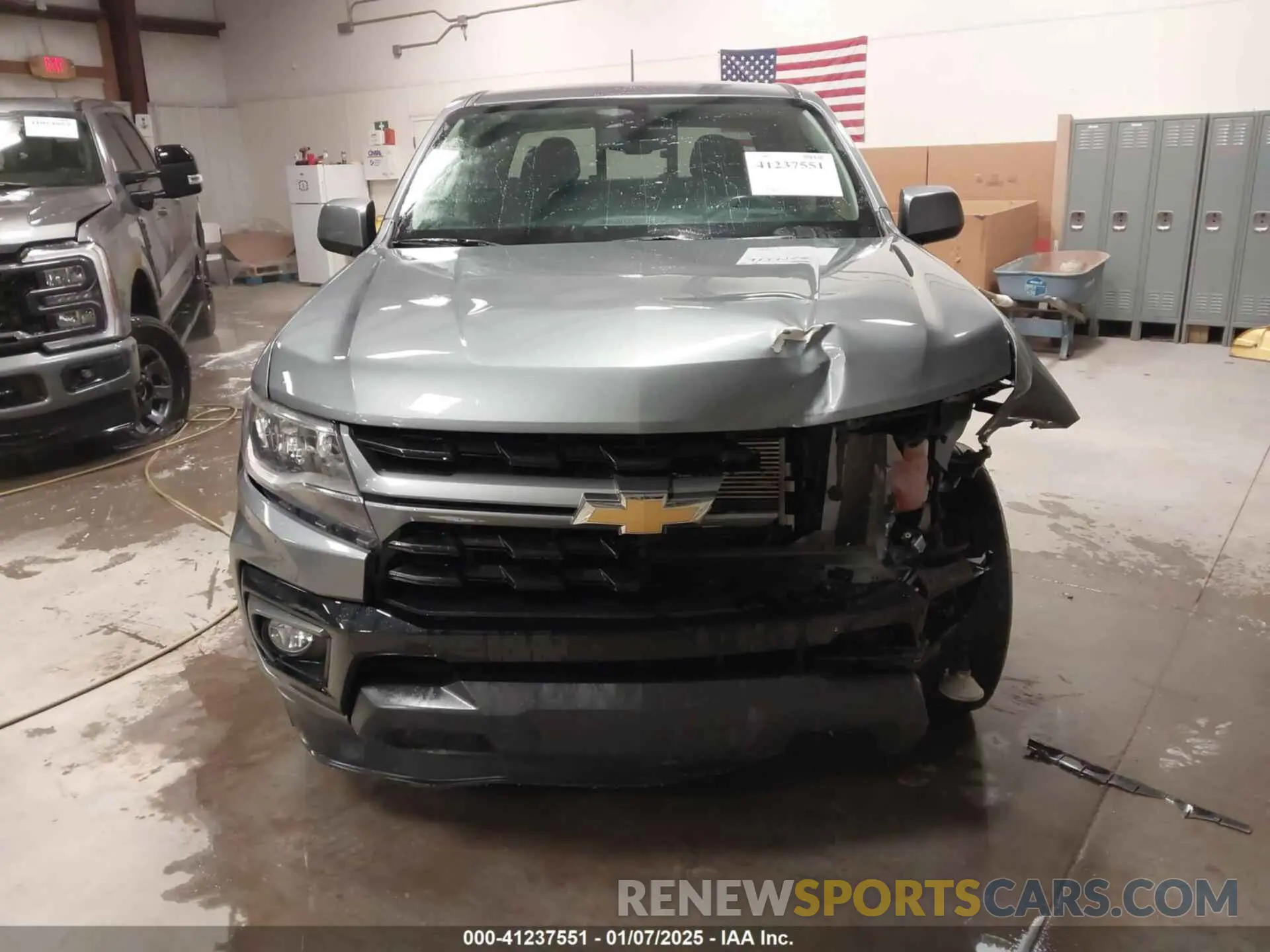 12 fotografías del automóvil dañado 1GCGSCEN7N1251047 CHEVROLET COLORADO 2022