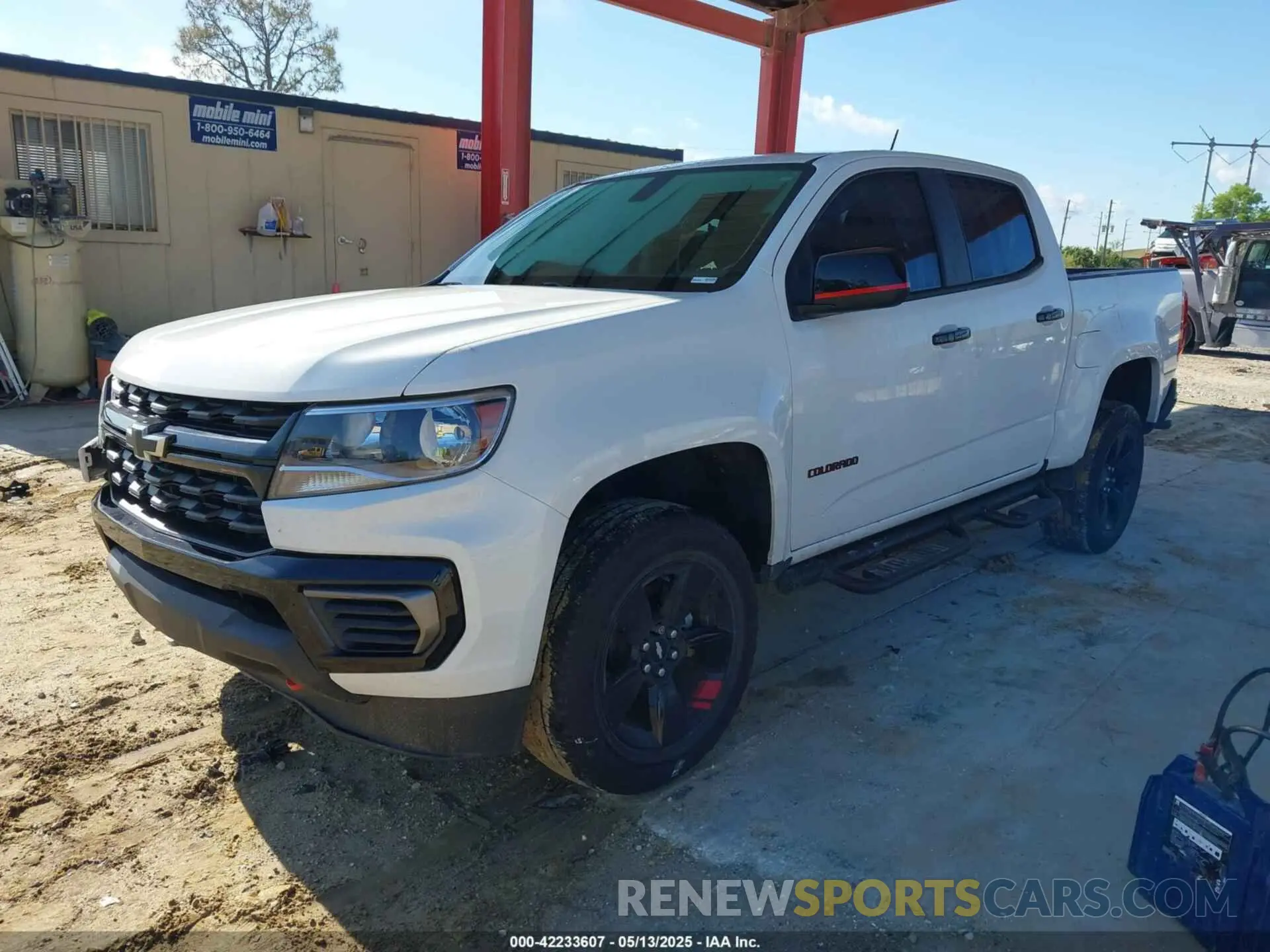 2 fotografías del automóvil dañado 1GCGSCEN8N1212483 CHEVROLET COLORADO 2022