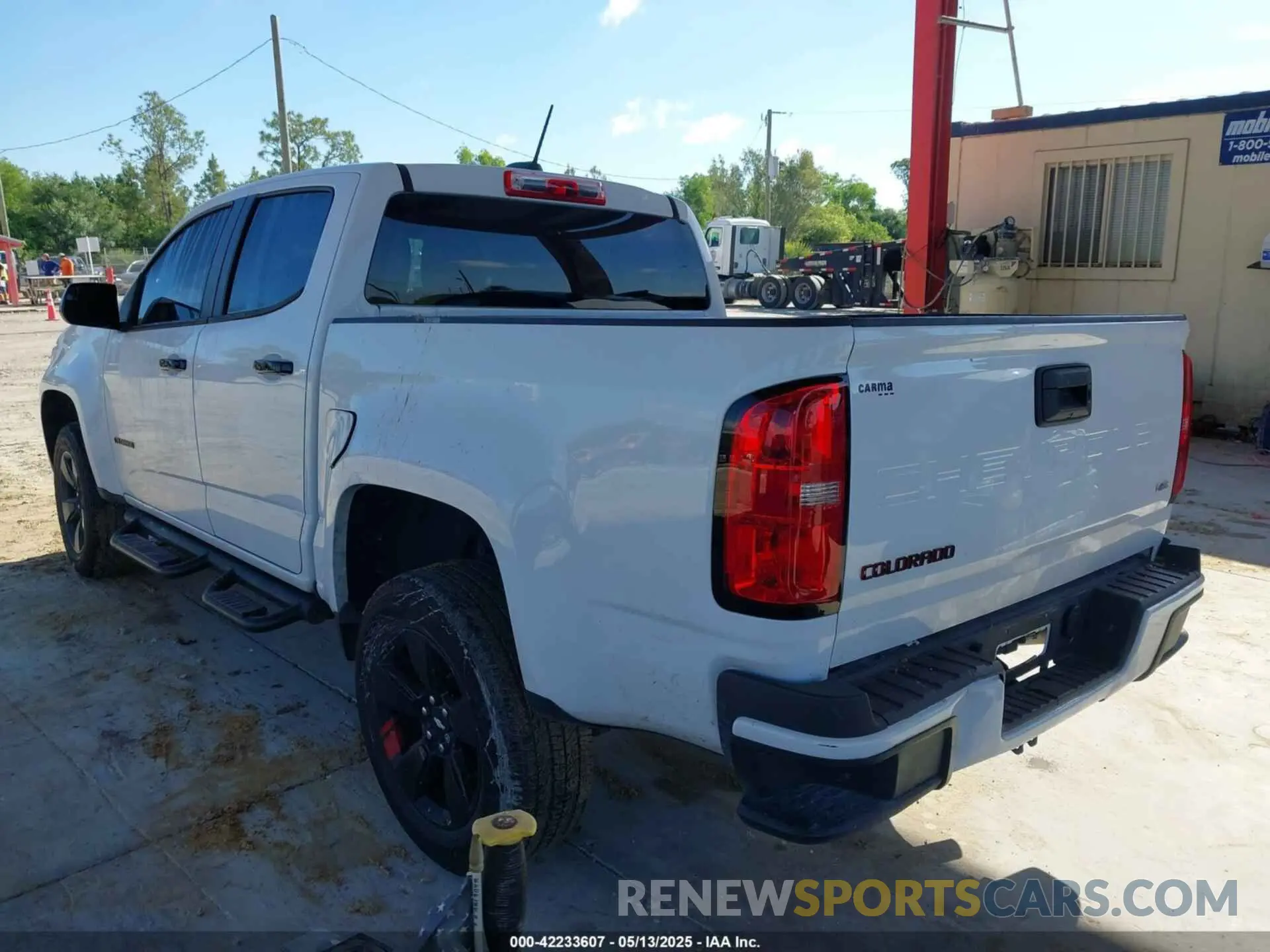 3 fotografías del automóvil dañado 1GCGSCEN8N1212483 CHEVROLET COLORADO 2022