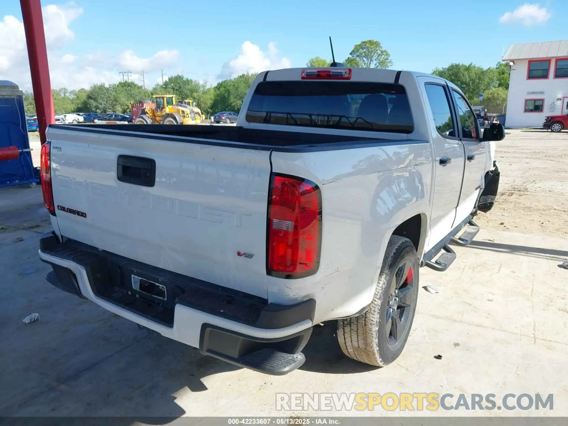 4 fotografías del automóvil dañado 1GCGSCEN8N1212483 CHEVROLET COLORADO 2022