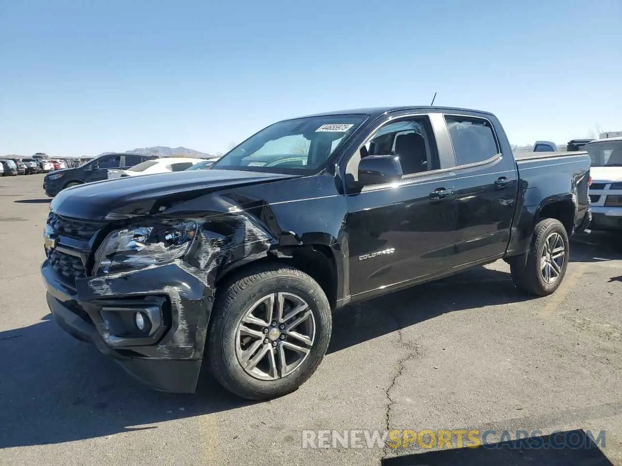 1 fotografías del automóvil dañado 1GCGSCEN9N1242561 CHEVROLET COLORADO 2022