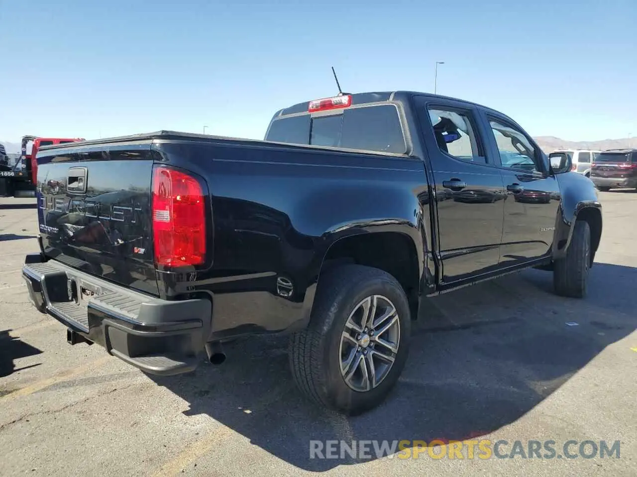 3 fotografías del automóvil dañado 1GCGSCEN9N1242561 CHEVROLET COLORADO 2022