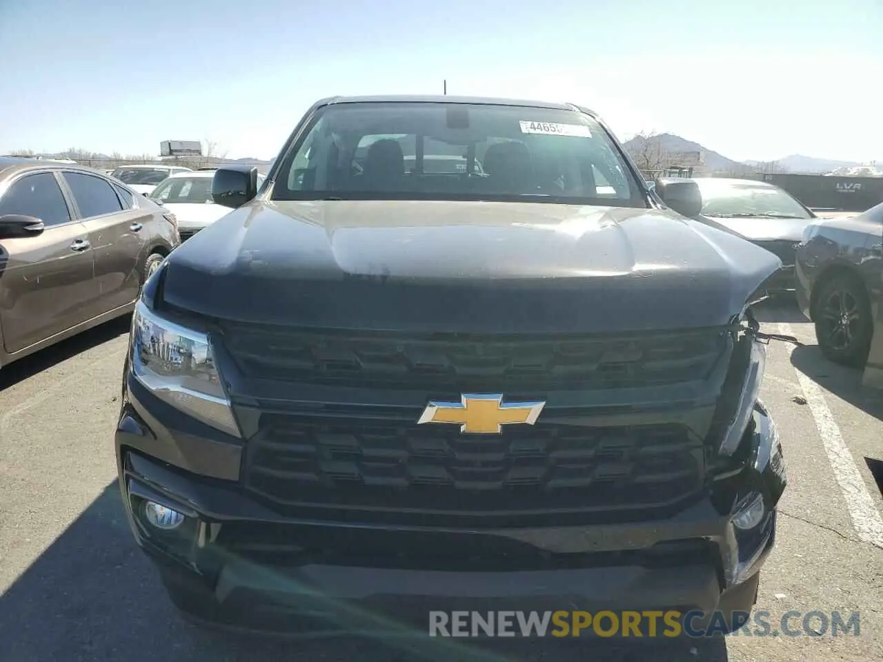 5 fotografías del automóvil dañado 1GCGSCEN9N1242561 CHEVROLET COLORADO 2022