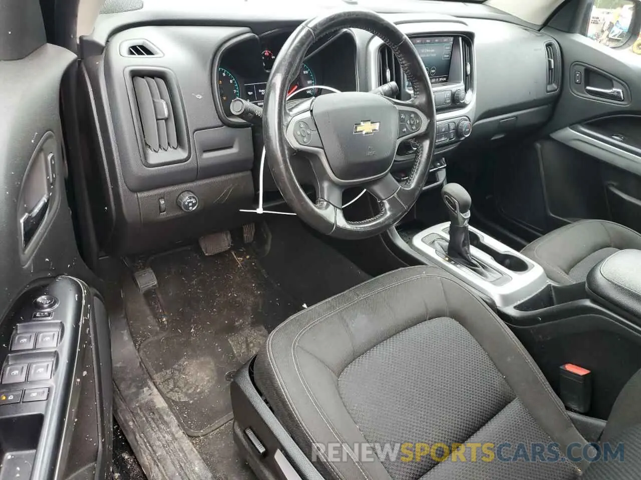 8 fotografías del automóvil dañado 1GCGSCEN9N1248375 CHEVROLET COLORADO 2022