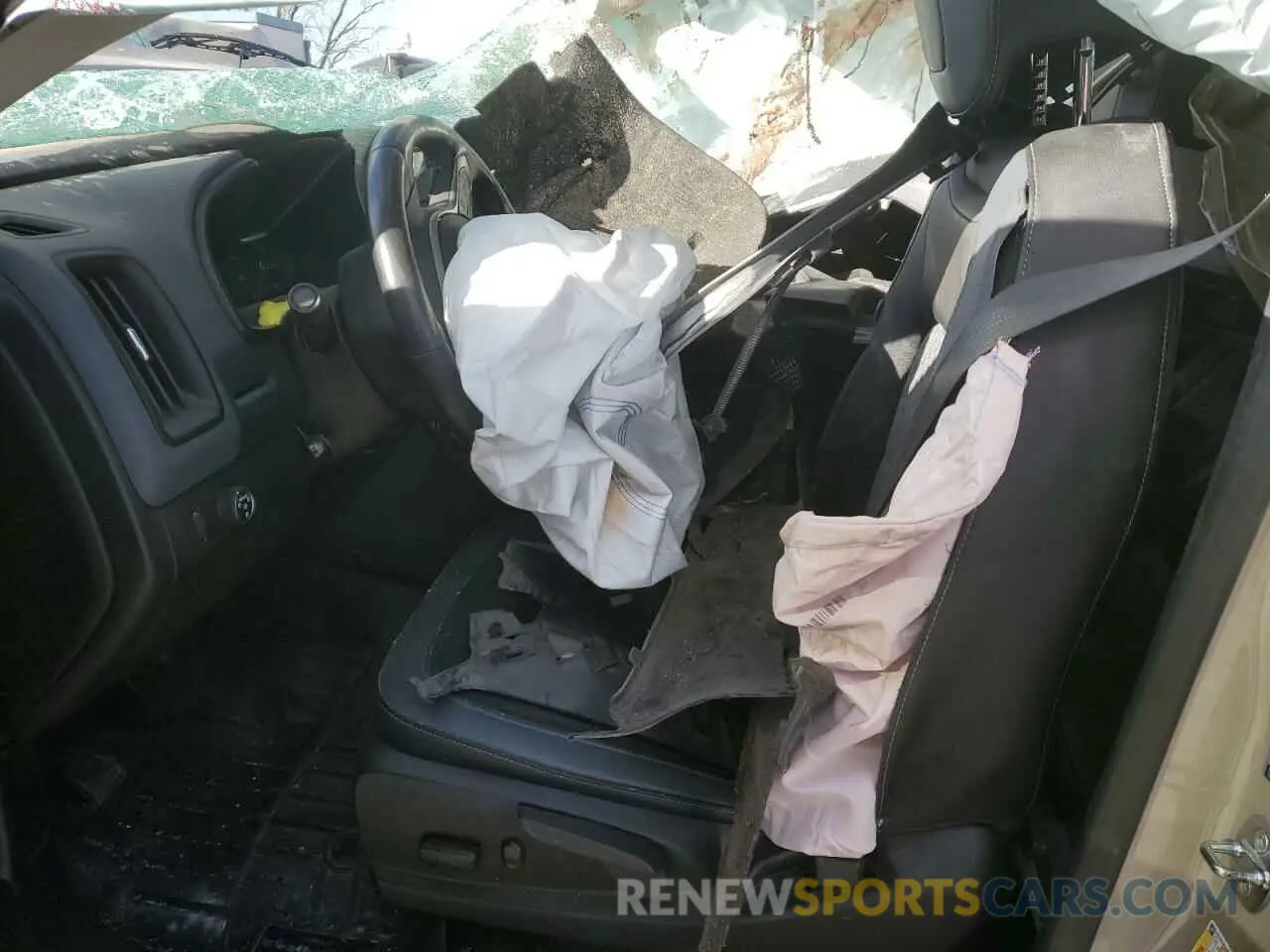 7 fotografías del automóvil dañado 1GCGSDEN4N1224278 CHEVROLET COLORADO 2022