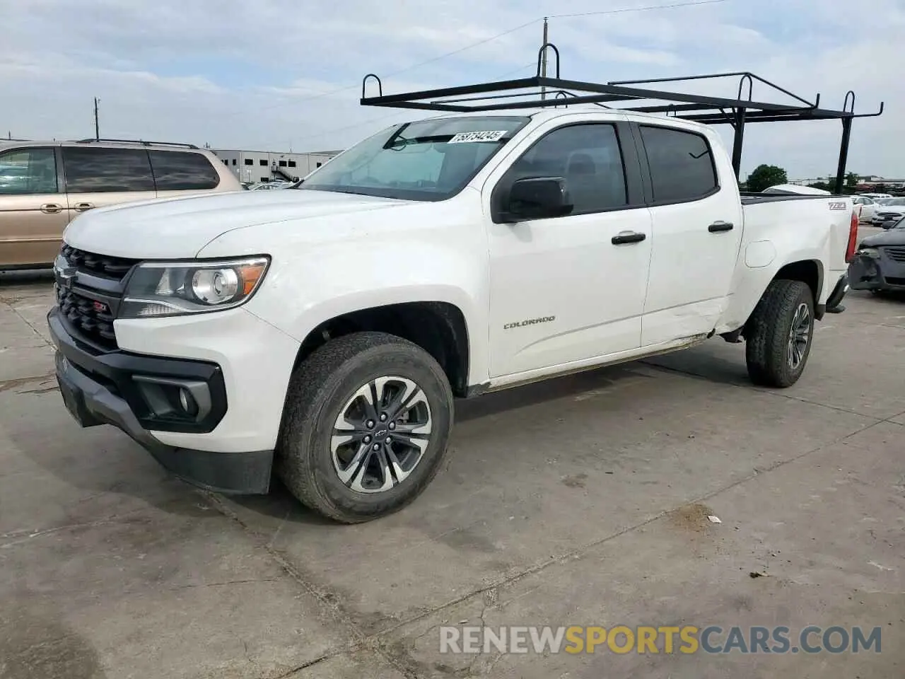 1 fotografías del automóvil dañado 1GCGSDEN4N1265865 CHEVROLET COLORADO 2022