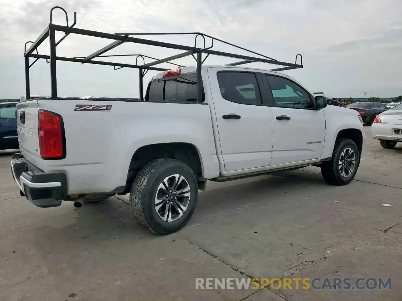 3 fotografías del automóvil dañado 1GCGSDEN4N1265865 CHEVROLET COLORADO 2022