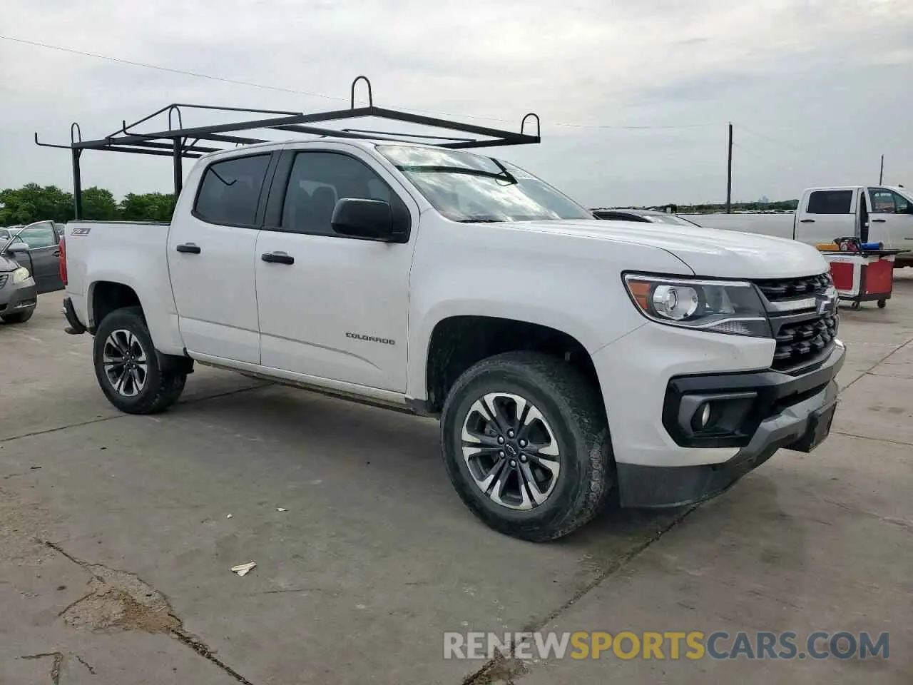 4 fotografías del automóvil dañado 1GCGSDEN4N1265865 CHEVROLET COLORADO 2022