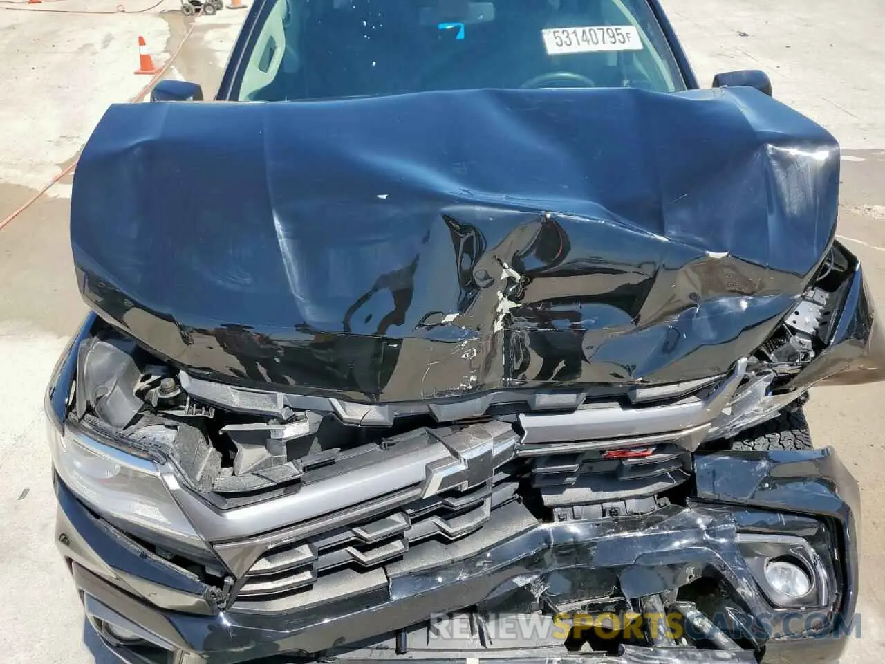 11 fotografías del automóvil dañado 1GCGSDEN6N1204453 CHEVROLET COLORADO 2022